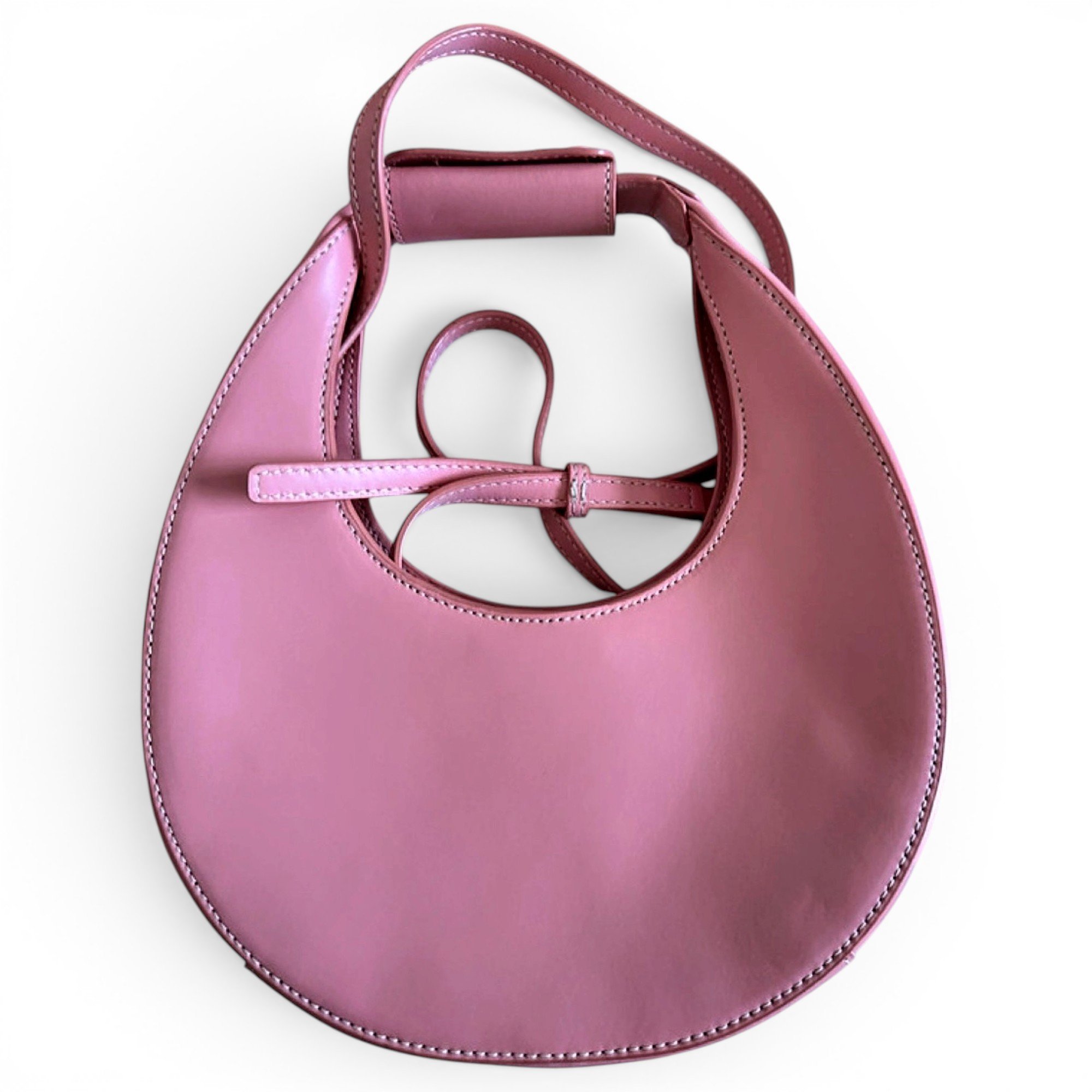 Moon leather handbag