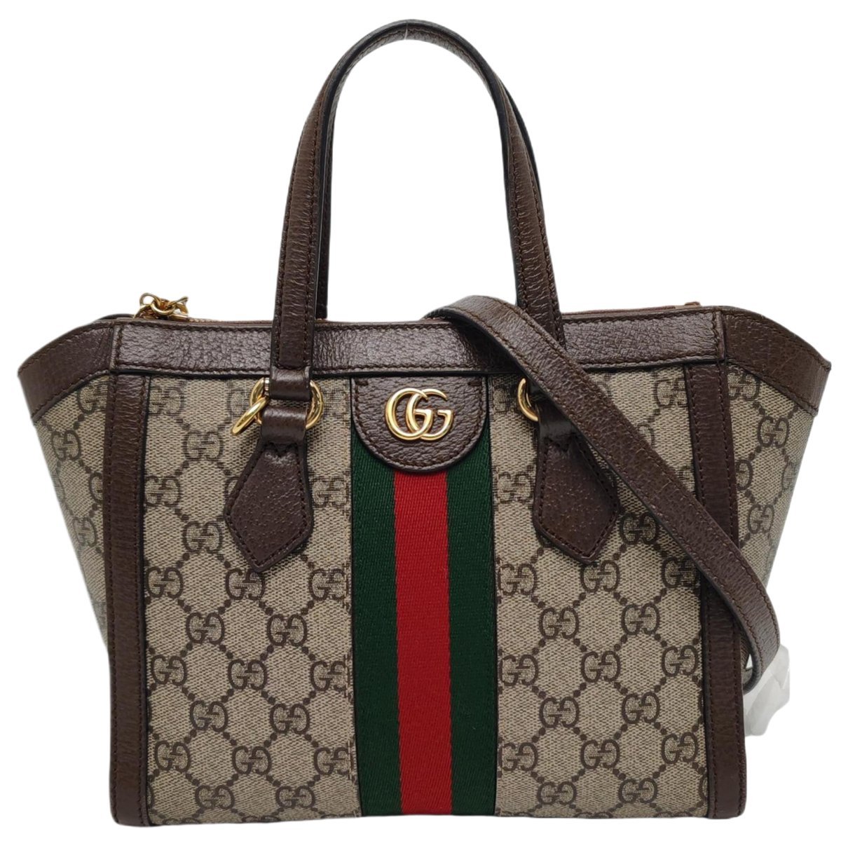 Ophidia leather handbag
