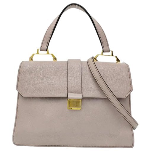 Leather handbag