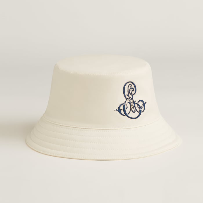 Blanc Naturel Harper Emile Hermès Bucket Hat