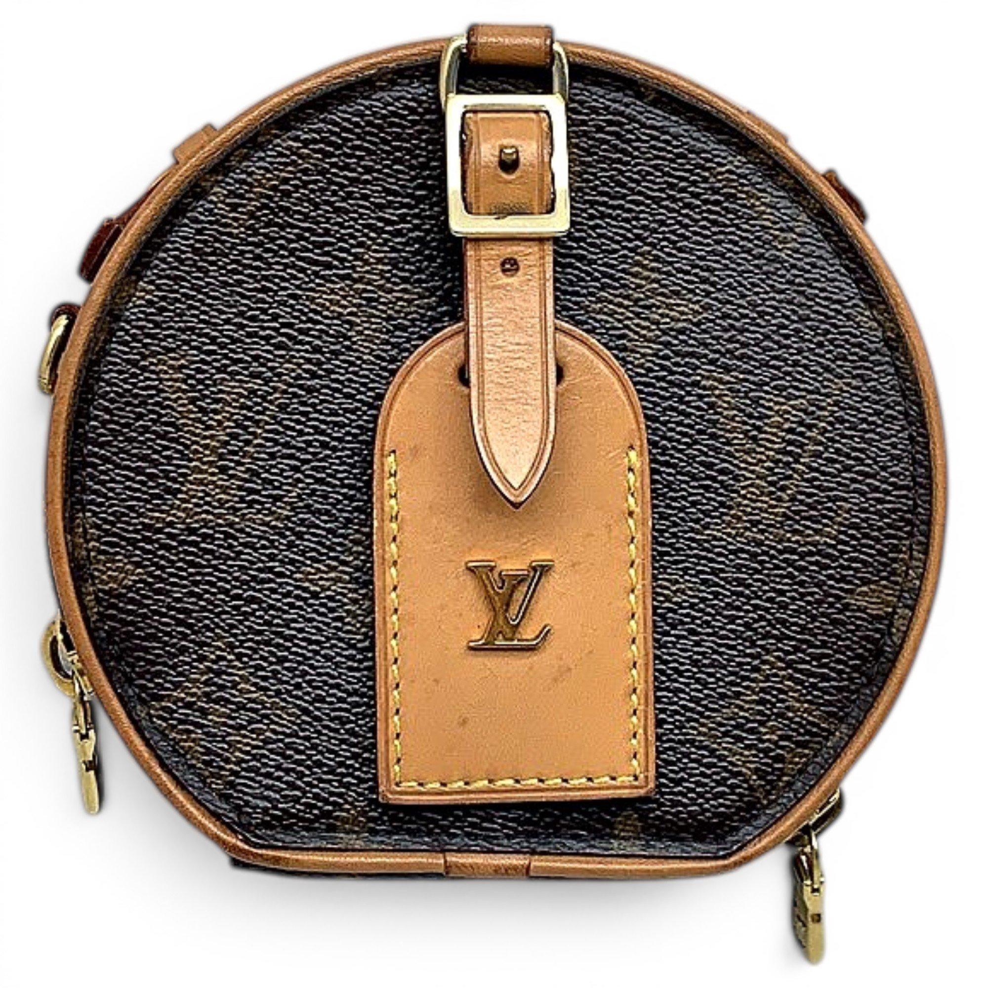 Boîte chapeau souple leather crossbody bag