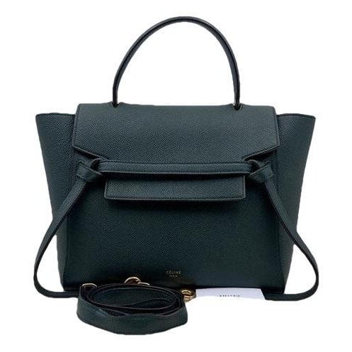 Belt leather handbag