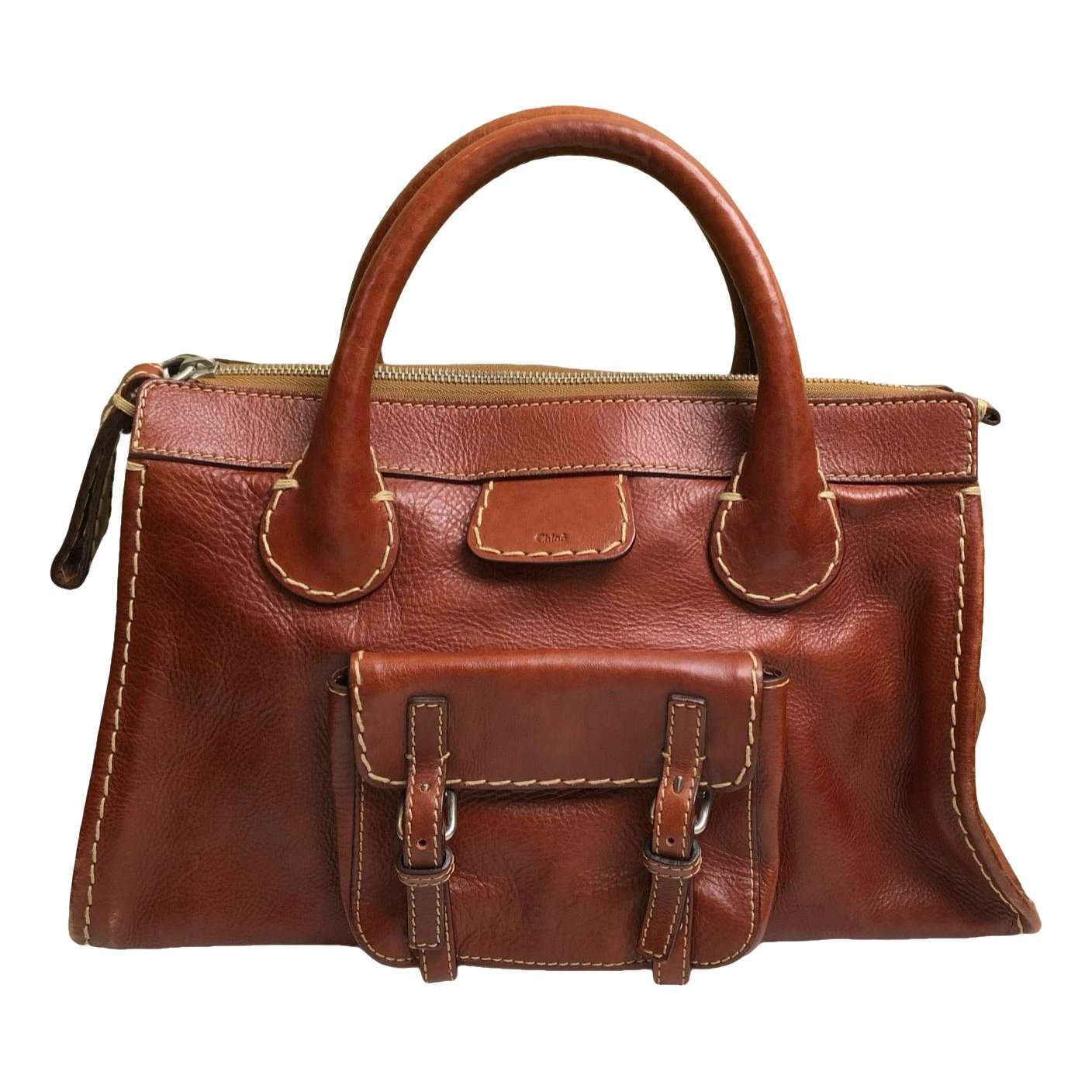 Edith leather handbag