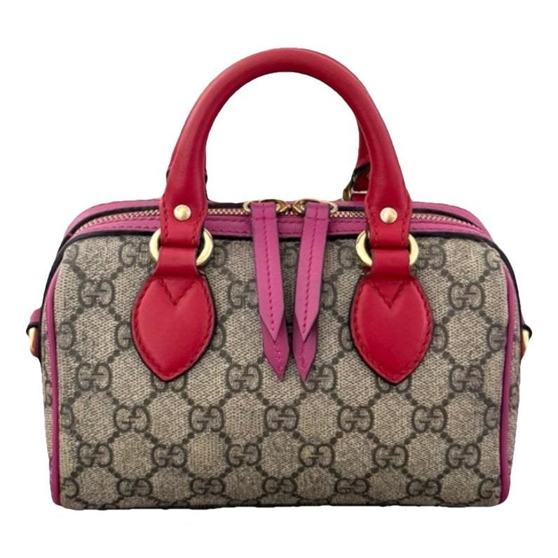 Boston patent leather mini bag