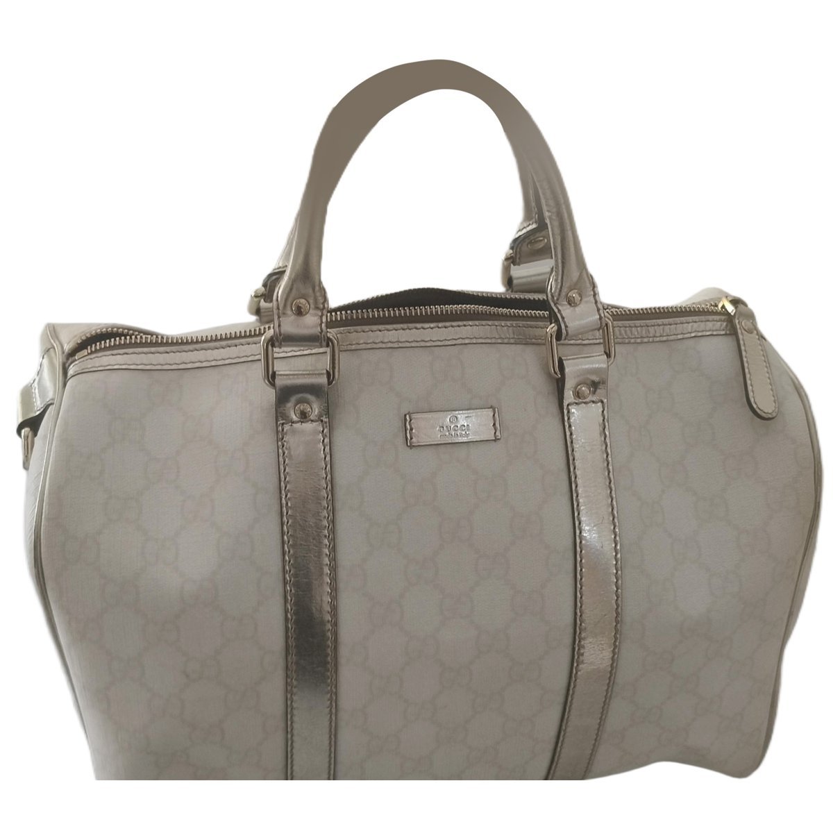 Boston leather handbag