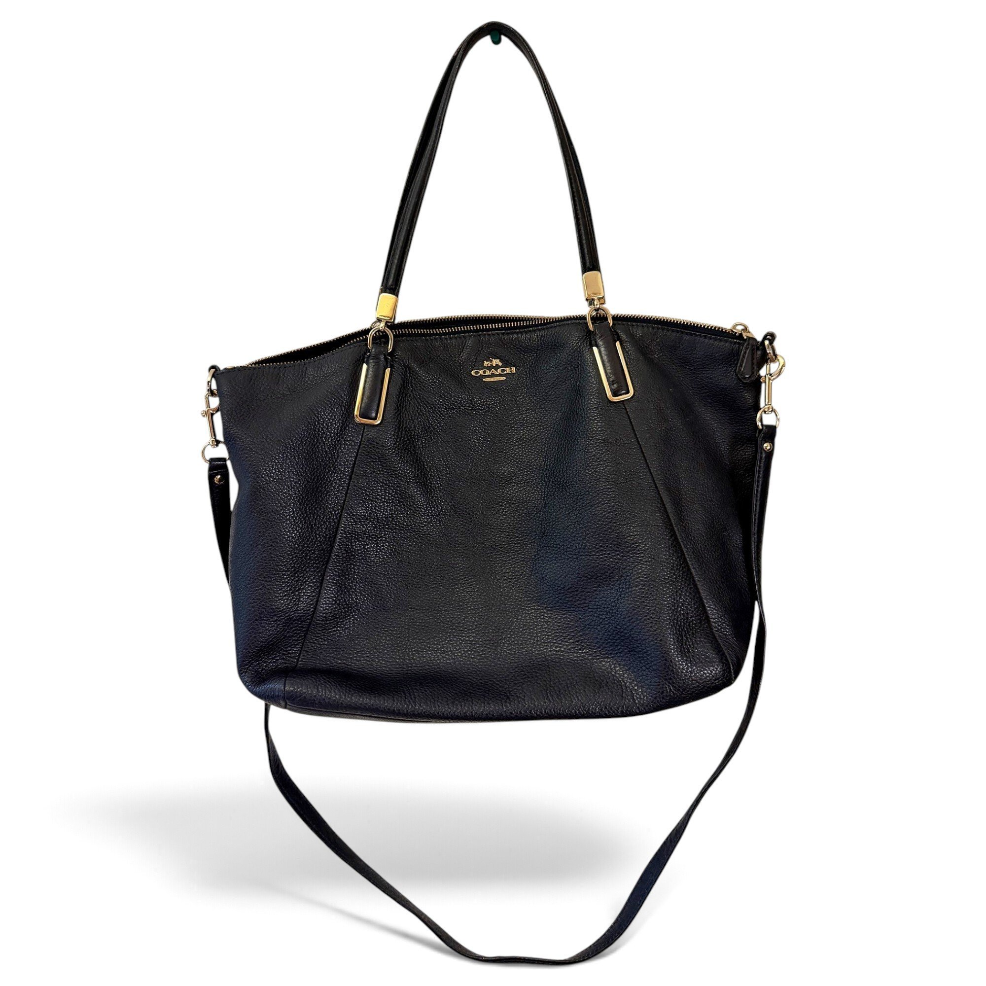 Leather handbag