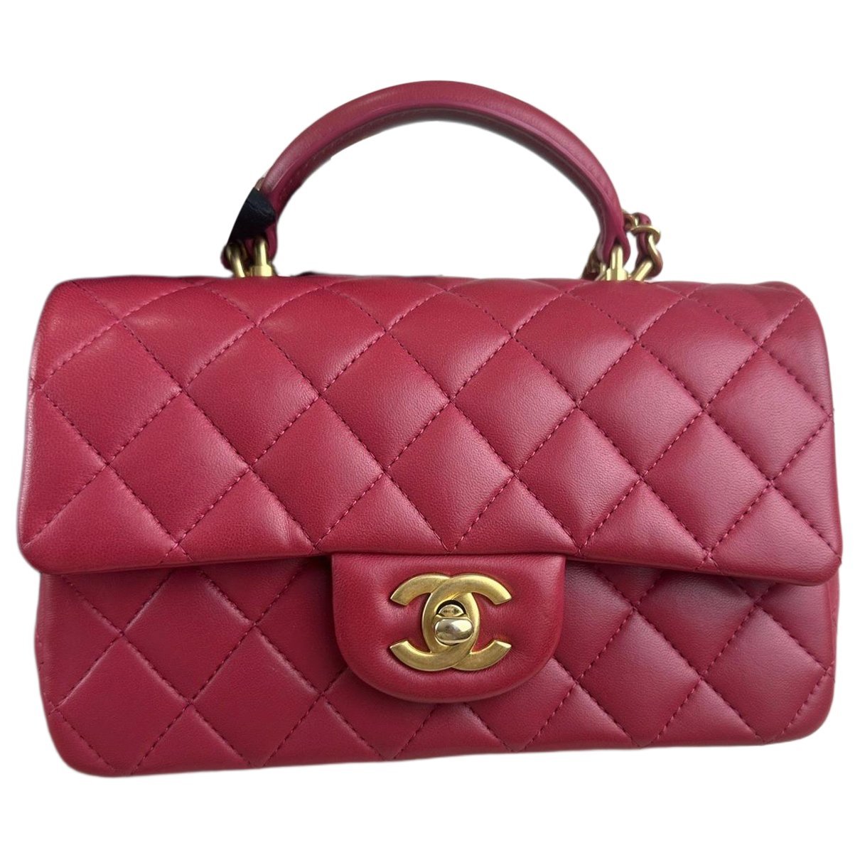 Timeless Classique Top Handle leather handbag