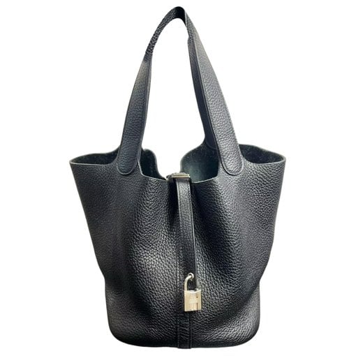 Picotin leather handbag