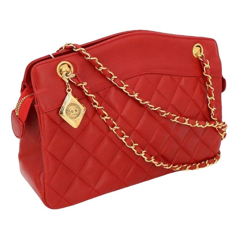 Leather tote