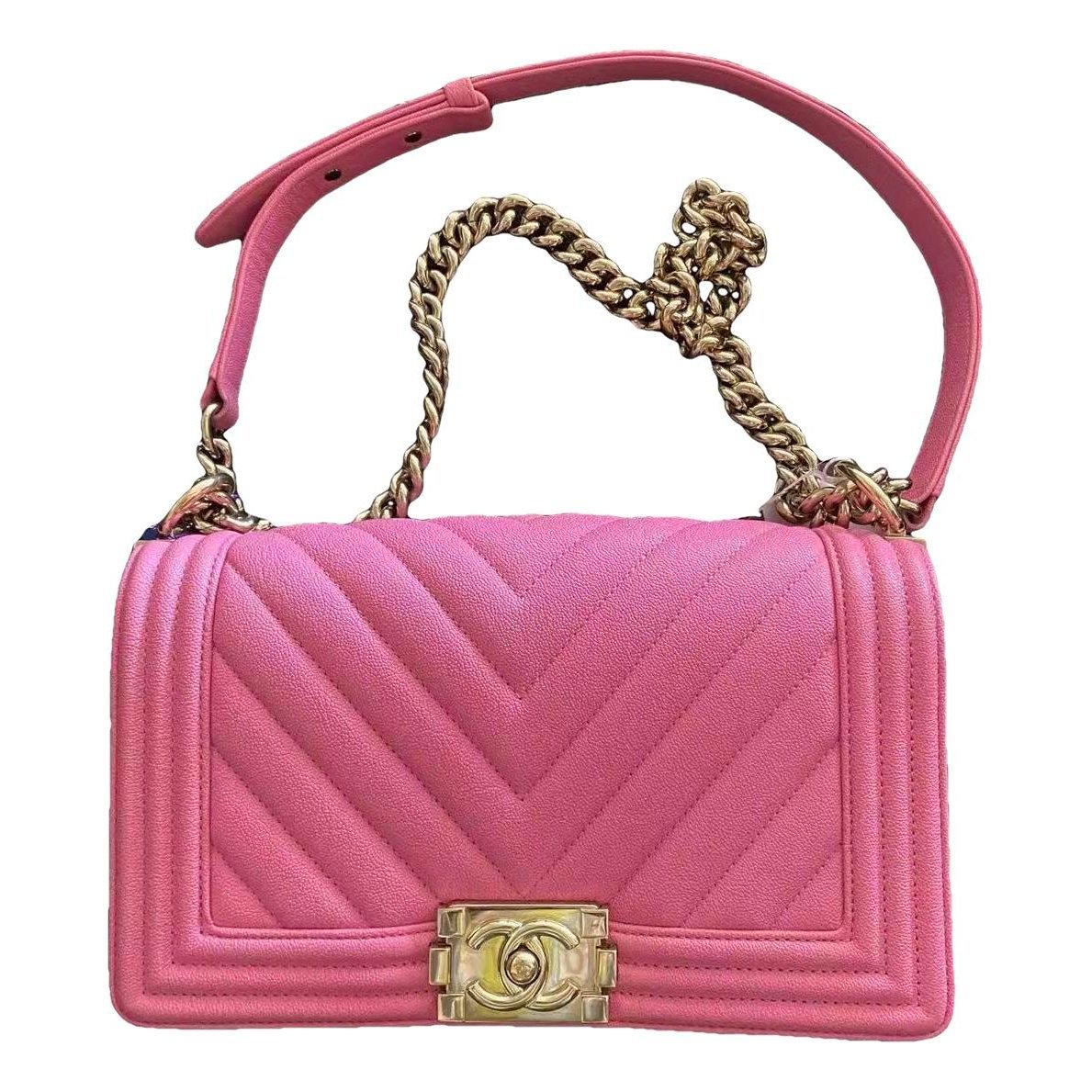 Boy leather handbag
