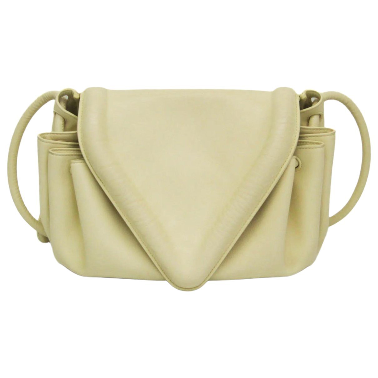 Beak leather crossbody bag