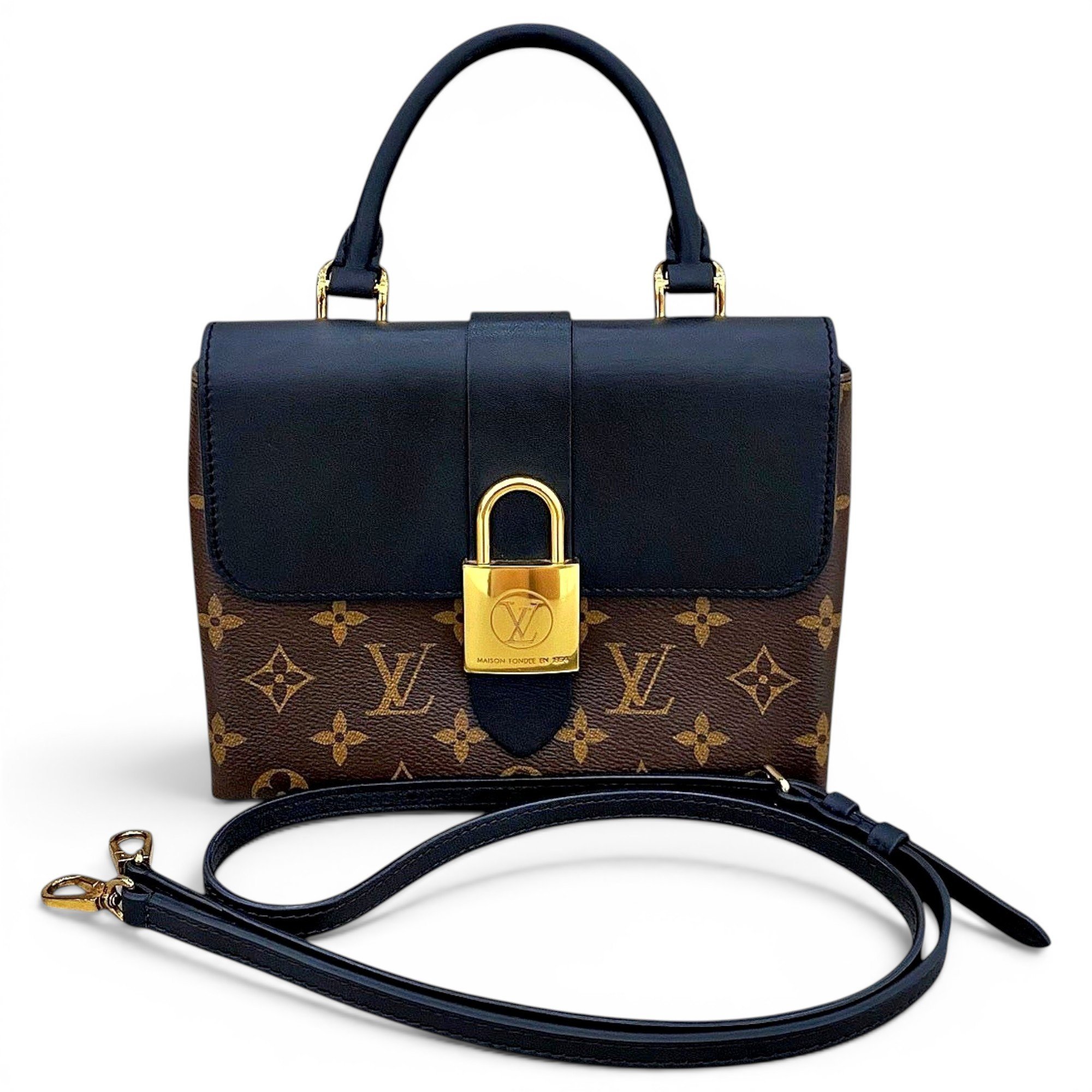 Locky BB leather handbag