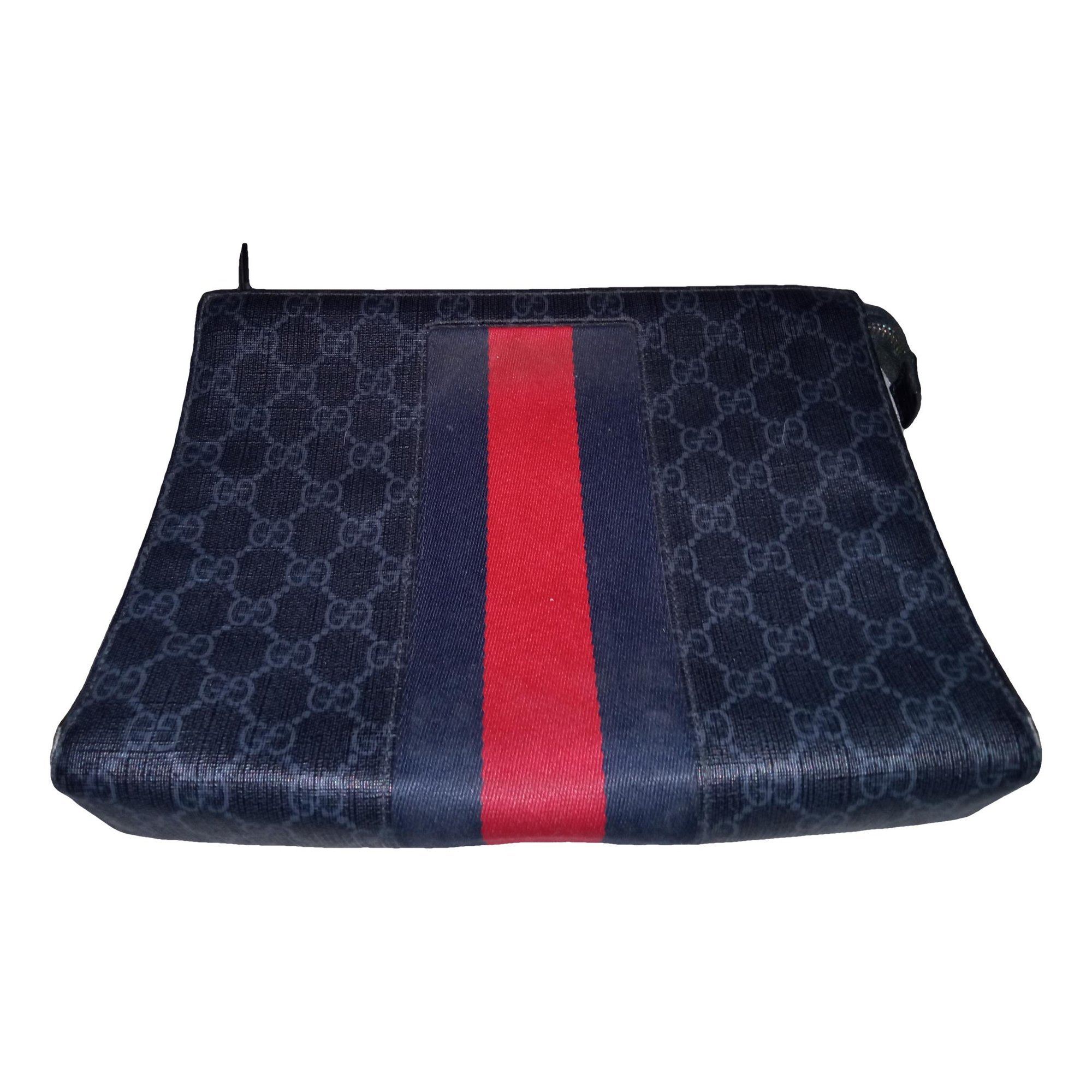 Ophidia leather clutch bag