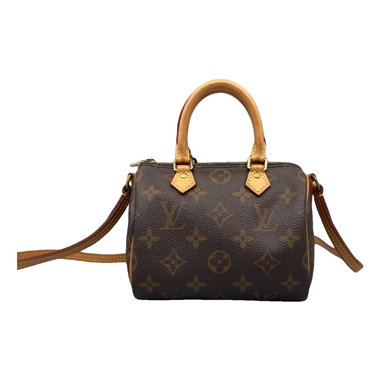Nano Speedy / Mini HL leather handbag