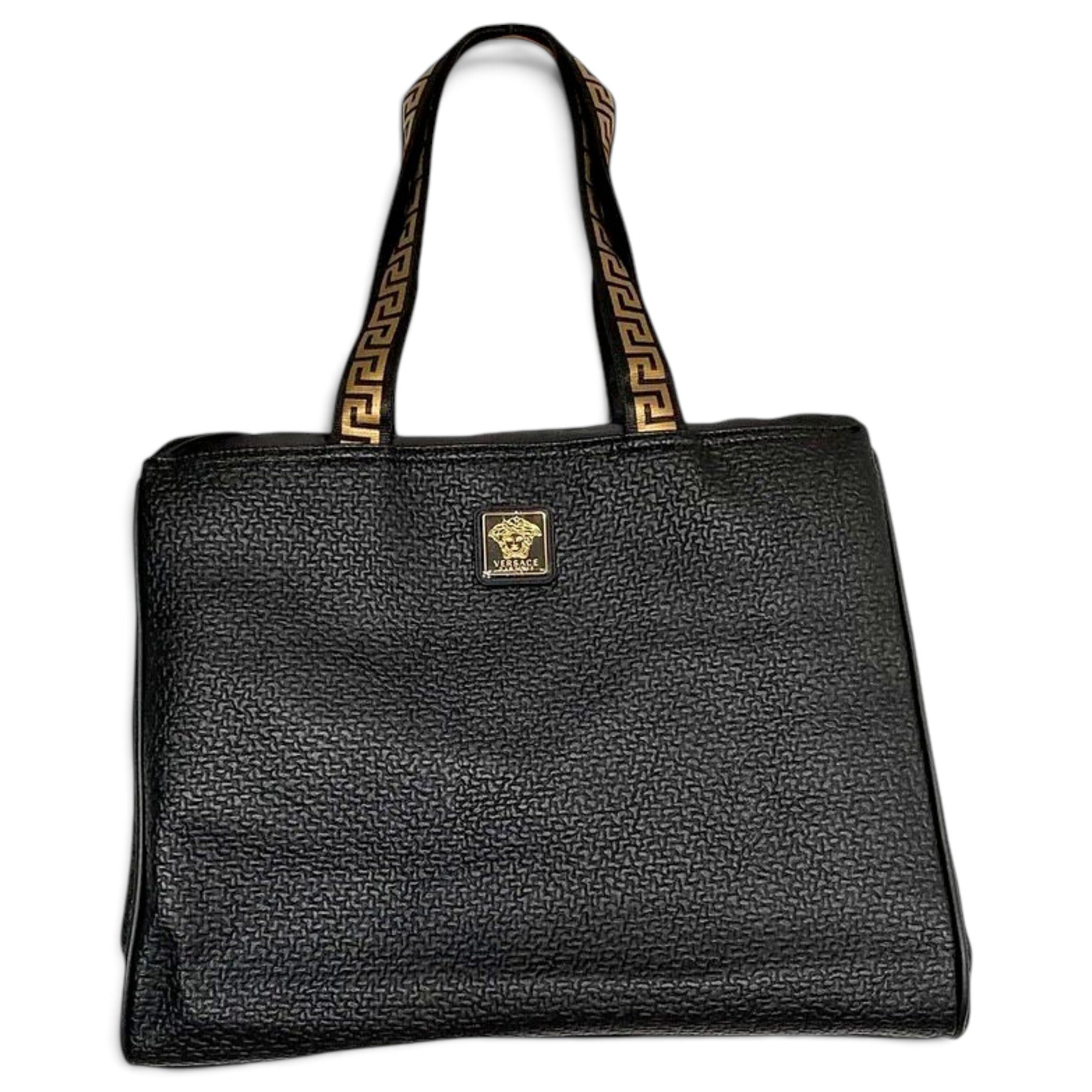 Vegan leather tote