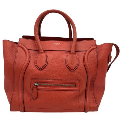 Luggage leather handbag