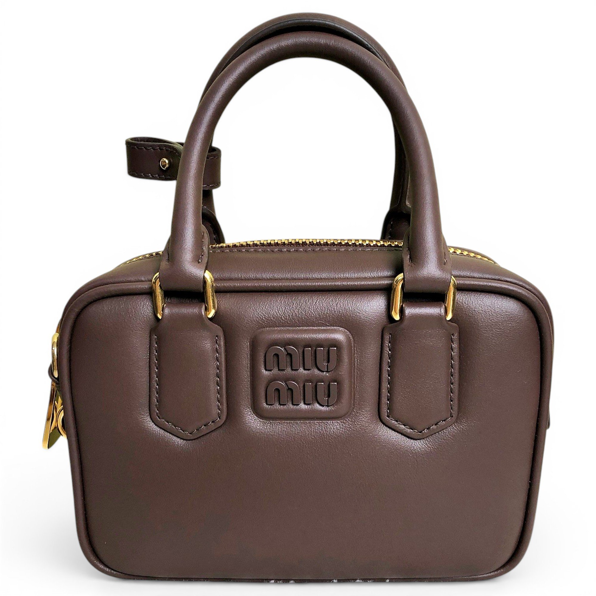 Arcadie leather handbag