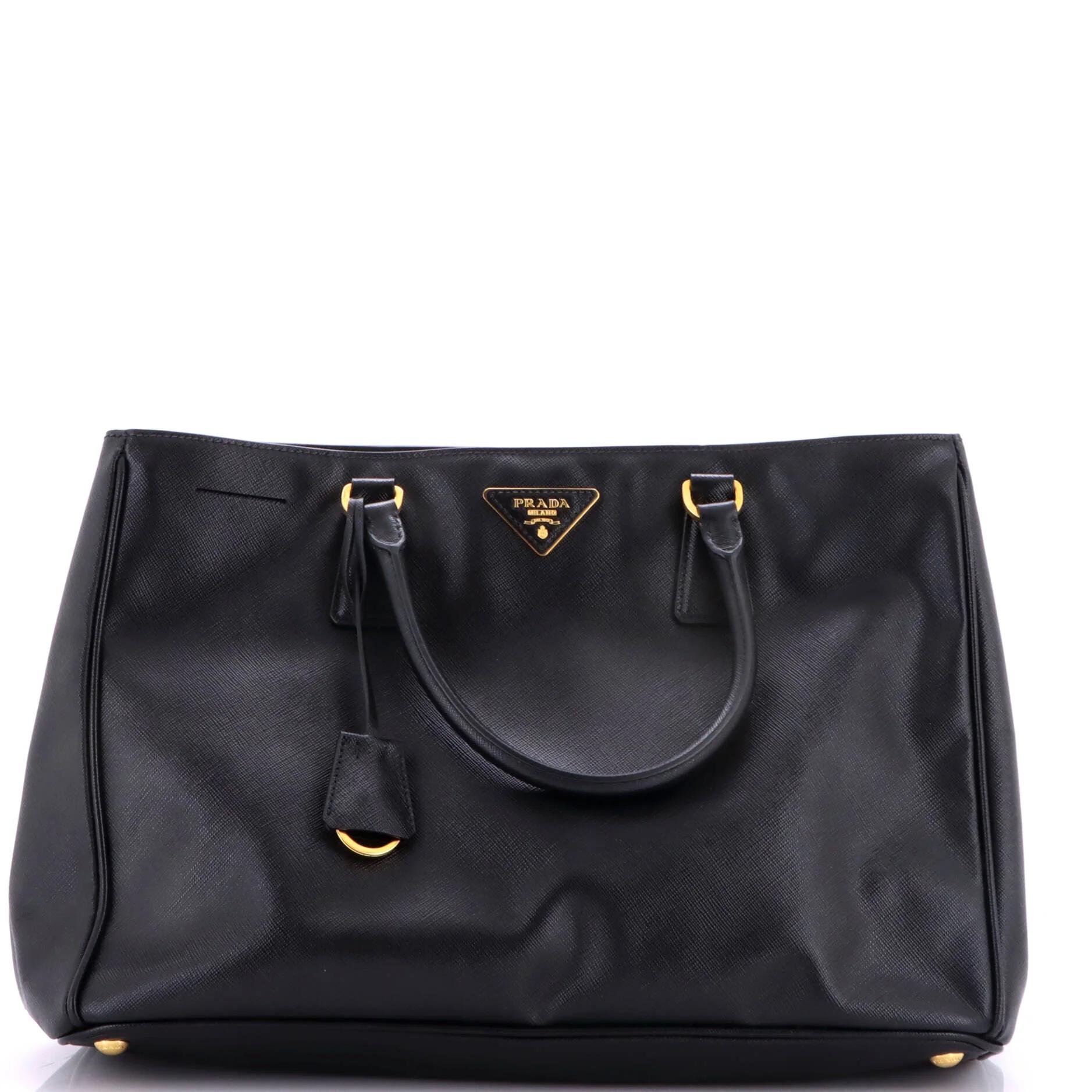 Leather tote