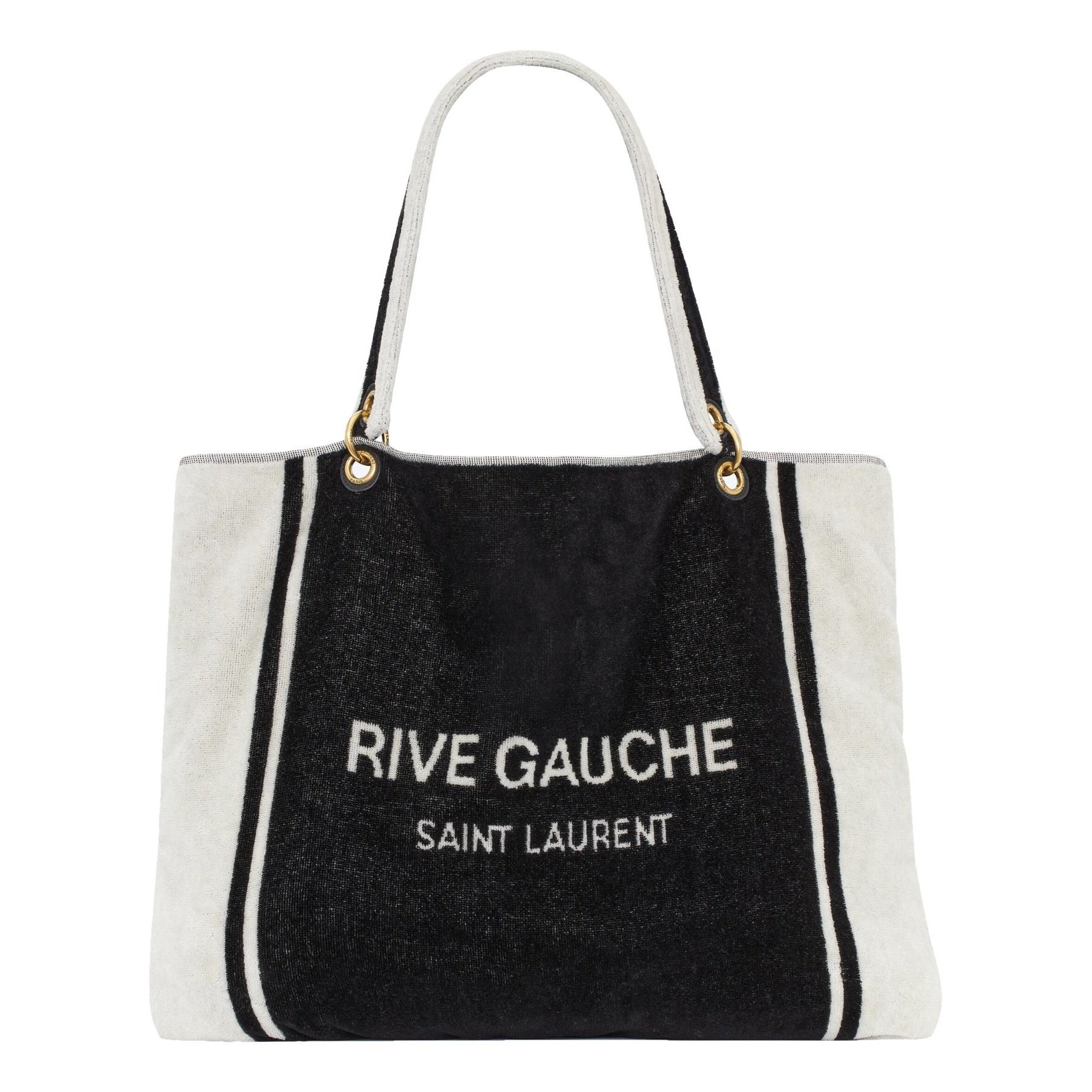 Rive Gauche cloth handbag