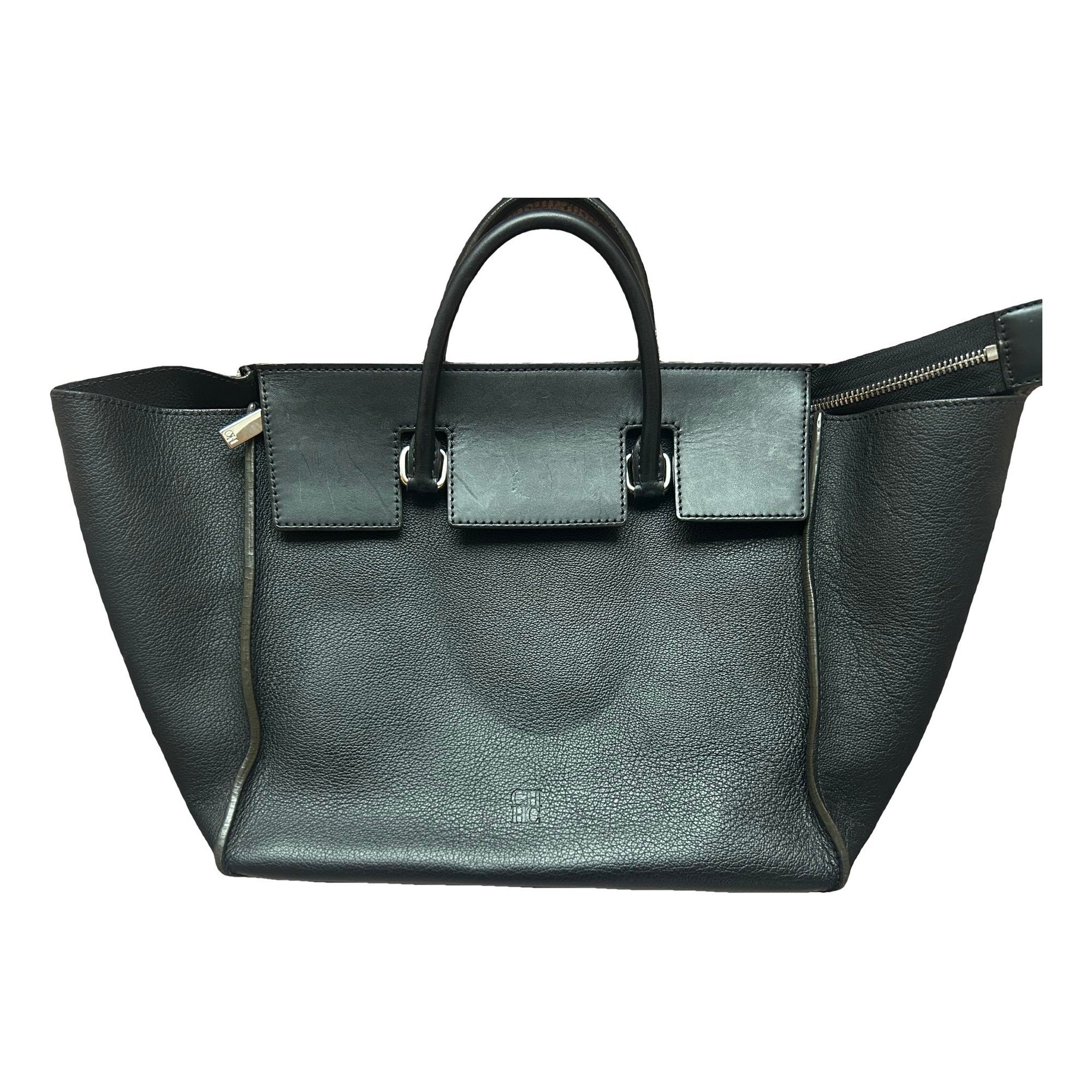 Leather handbag