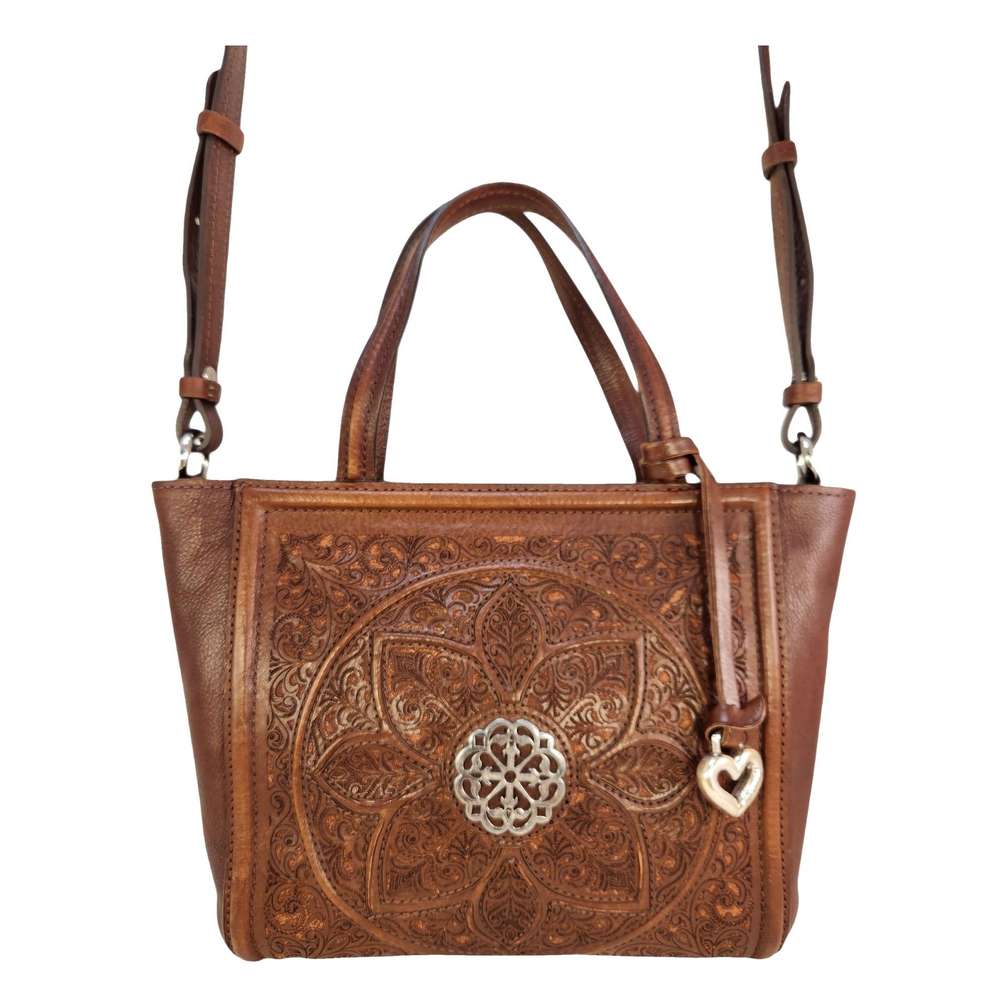 Leather satchel