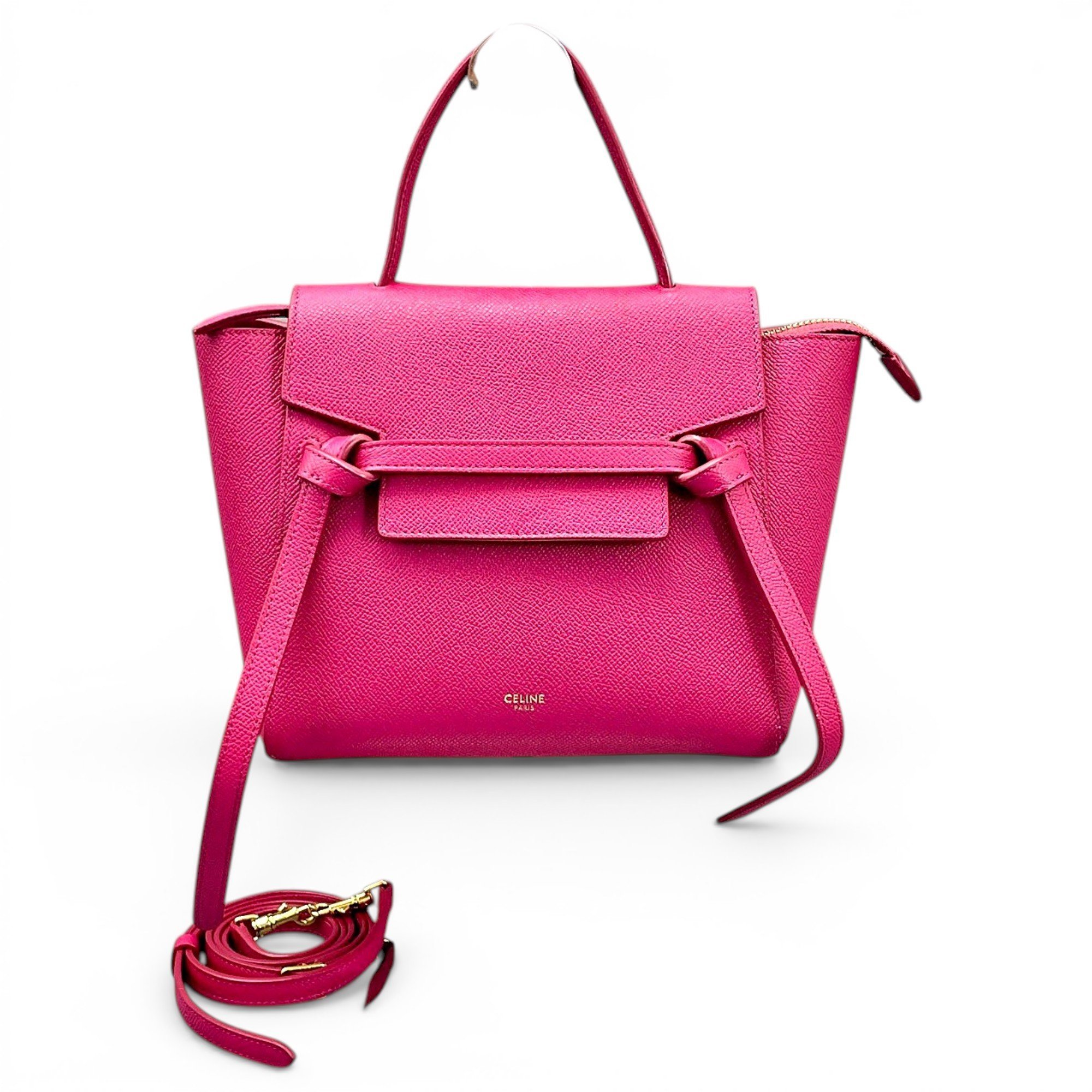 Celine Belt leather handbag