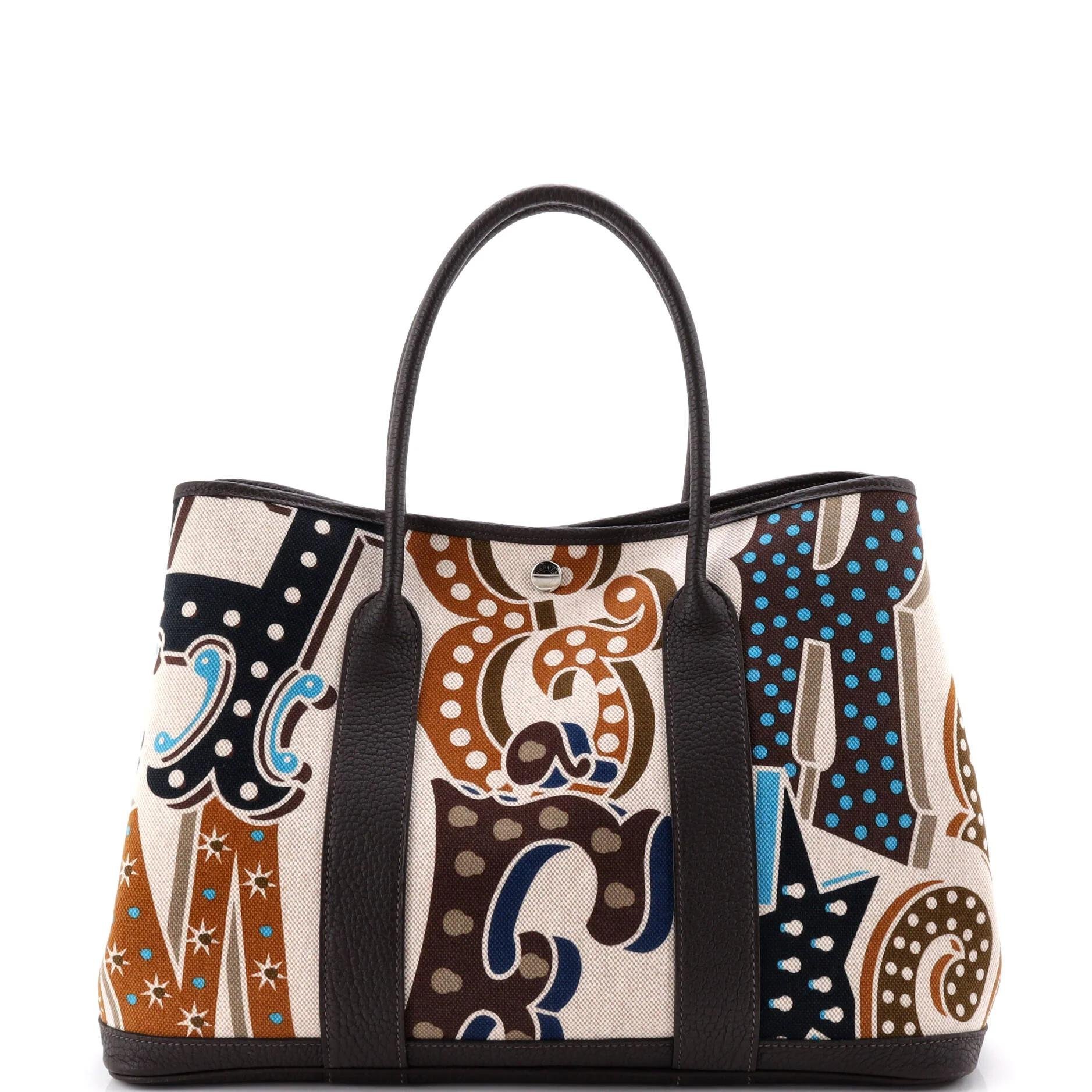 Leather tote