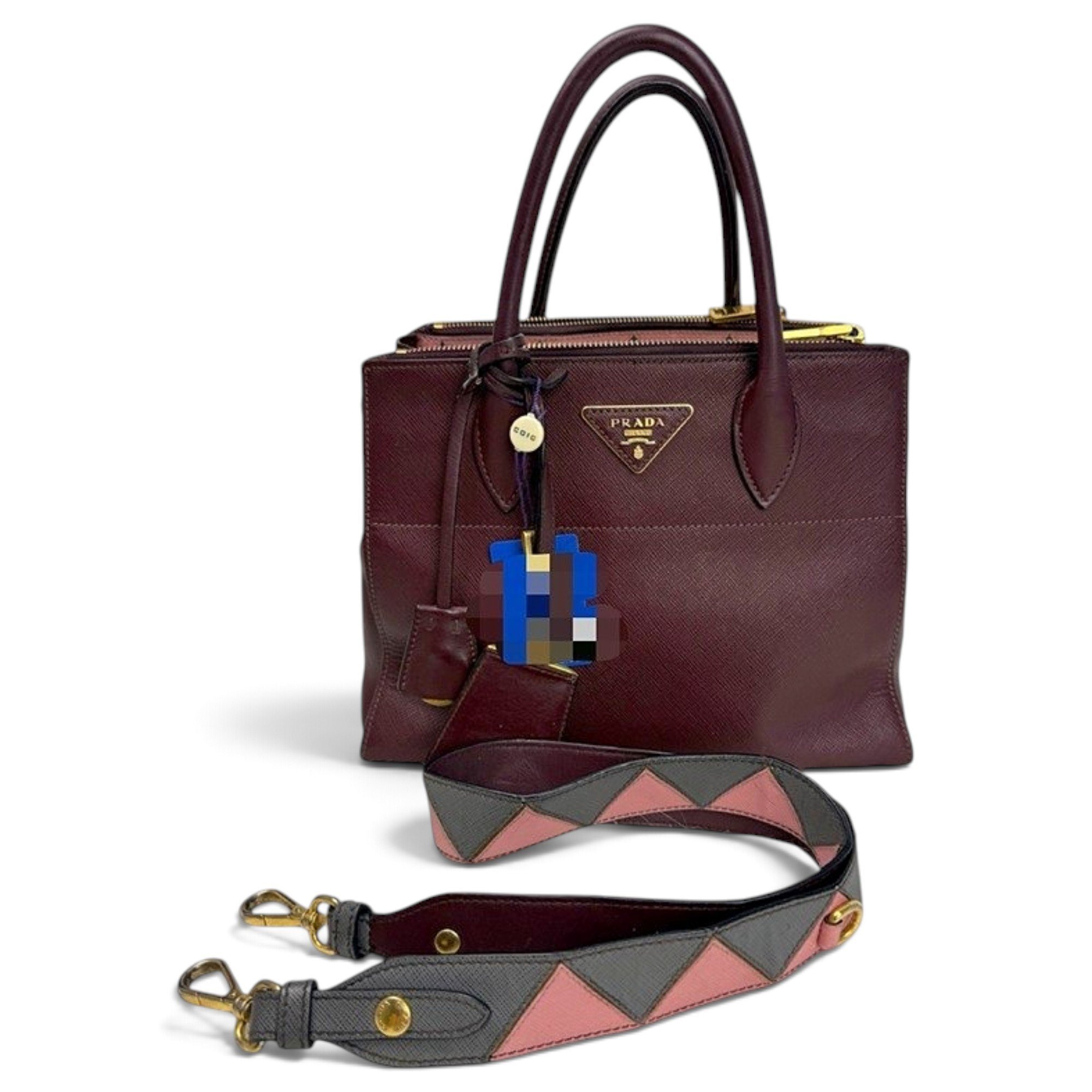 Leather tote