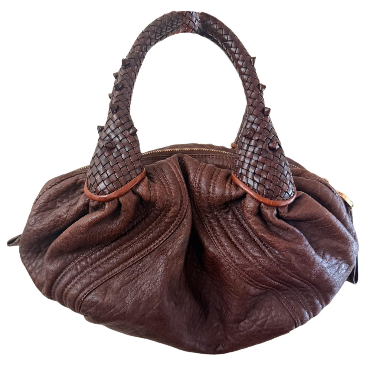 Spy leather handbag