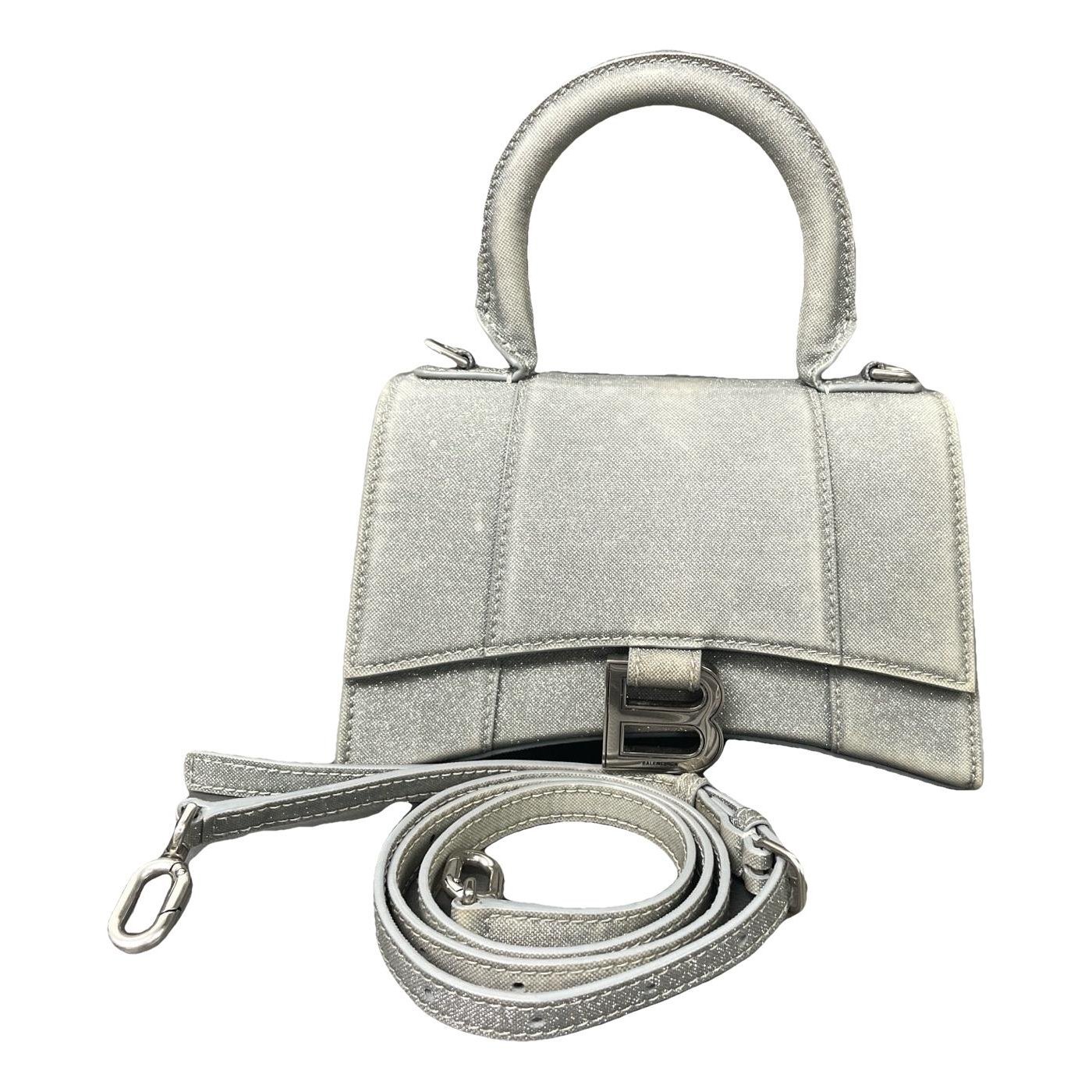 Hourglass glitter mini bag