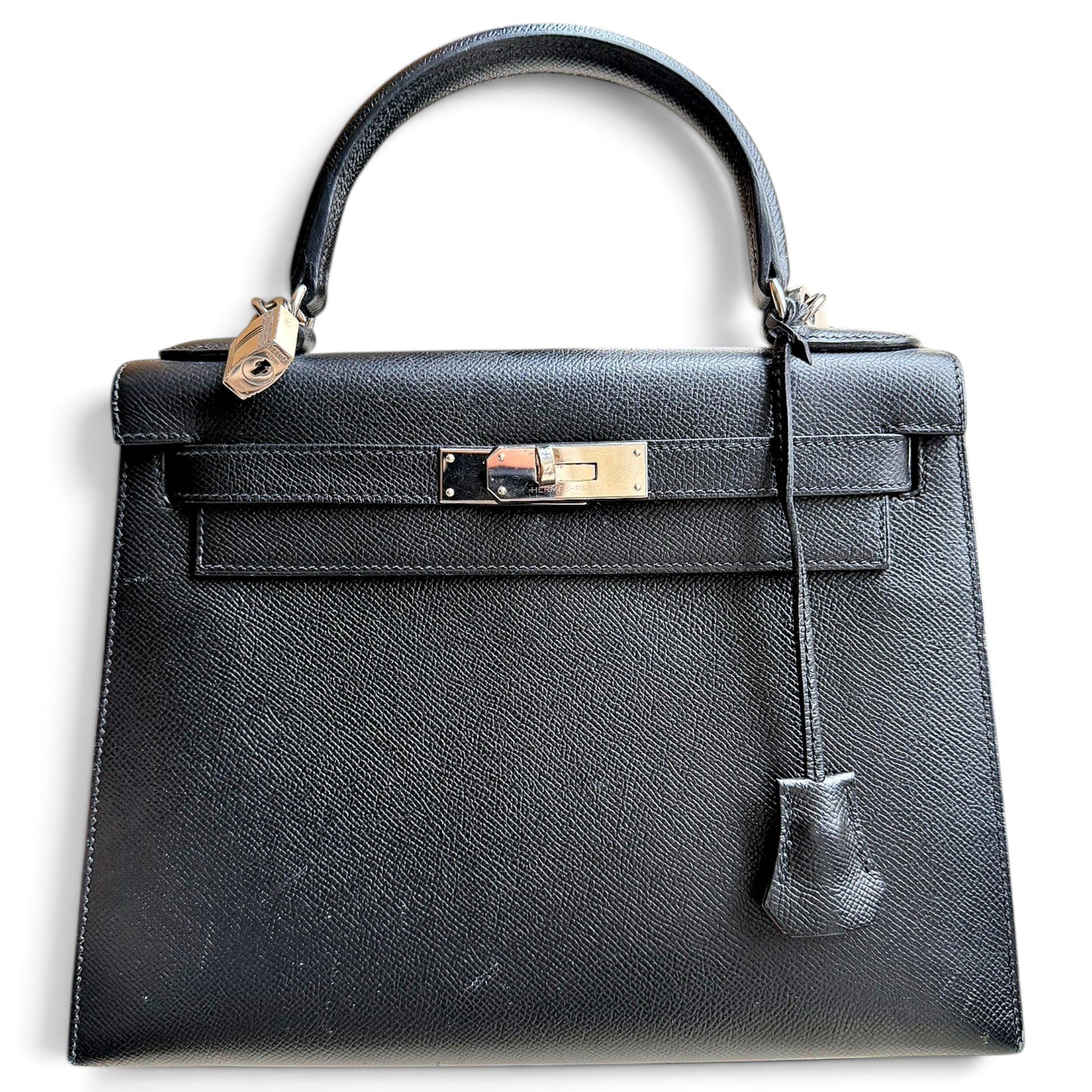 Kelly 28 leather handbag