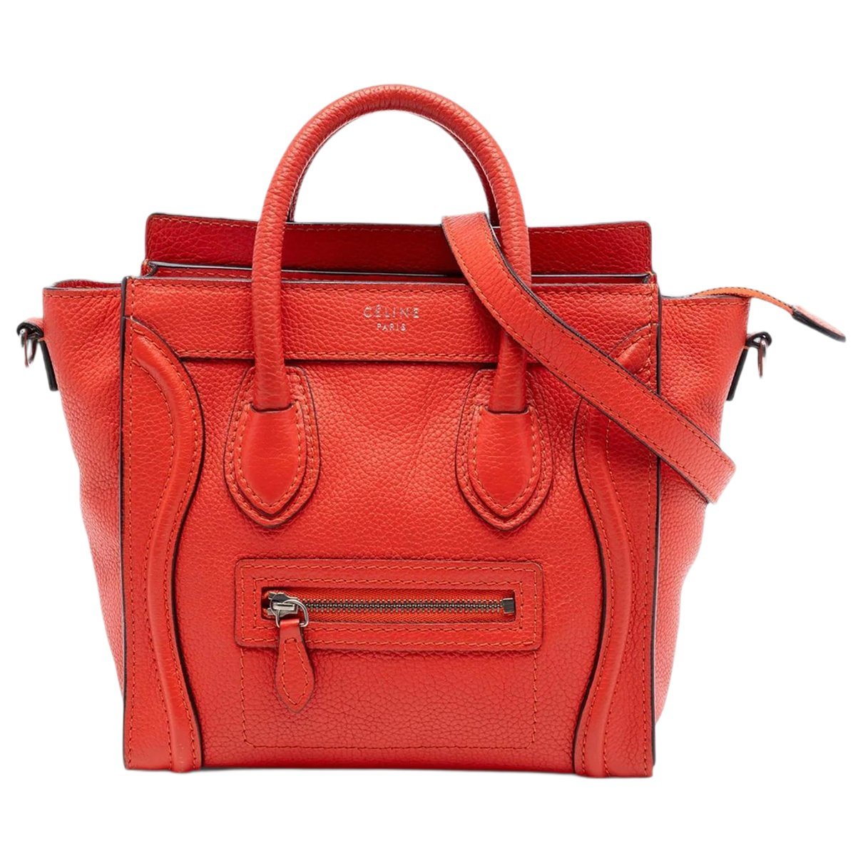 Luggage leather tote