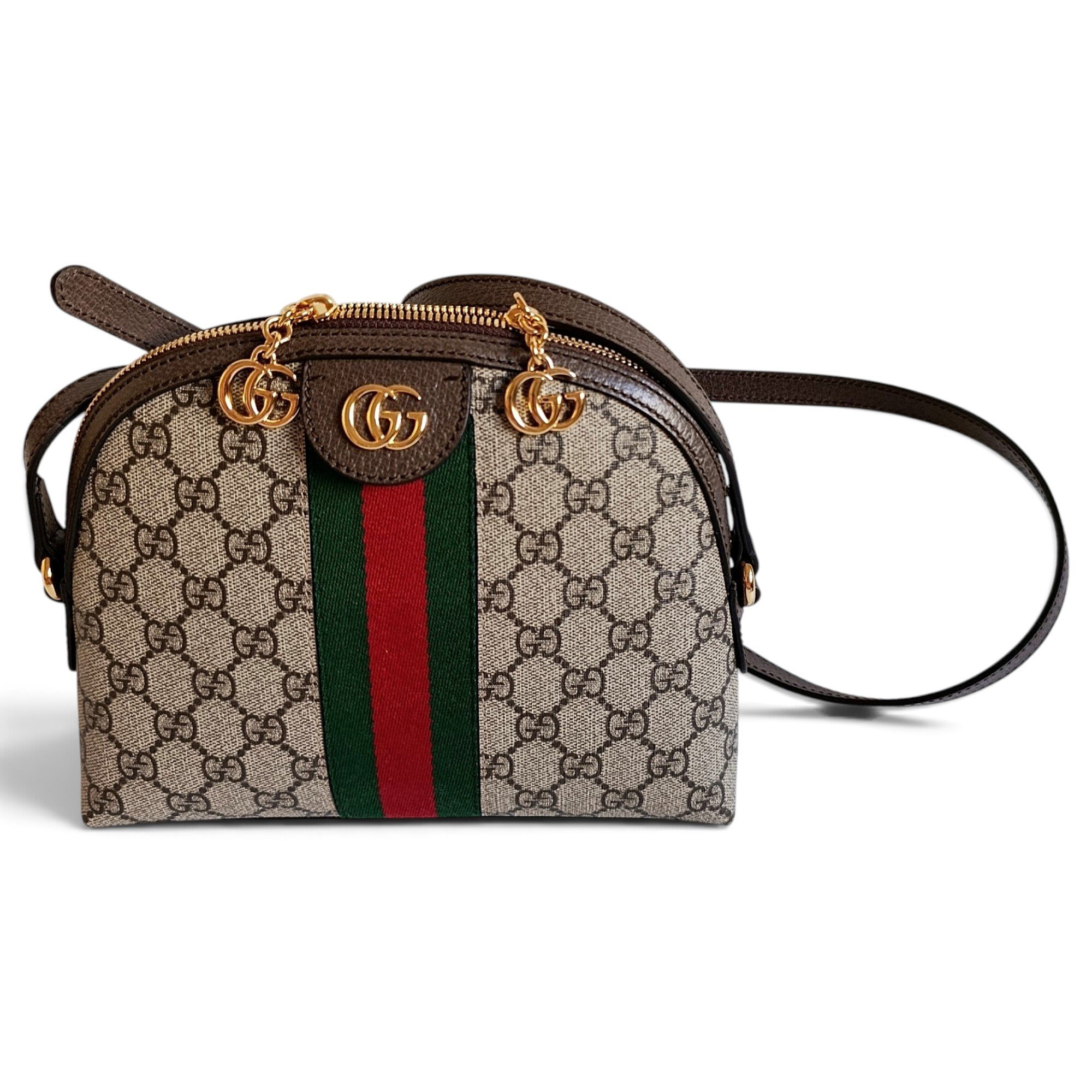 Ophidia Dome cloth handbag