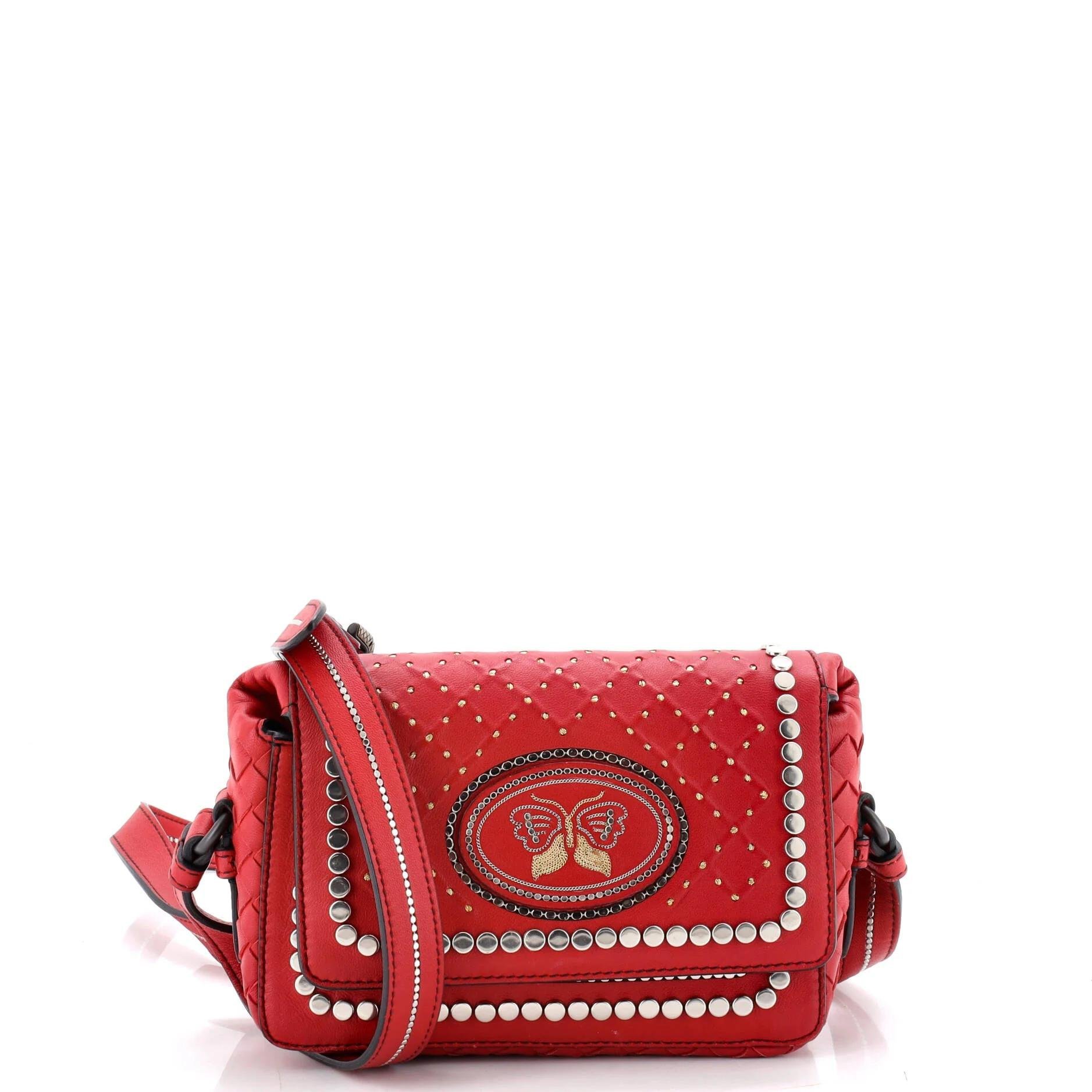 Leather crossbody bag
