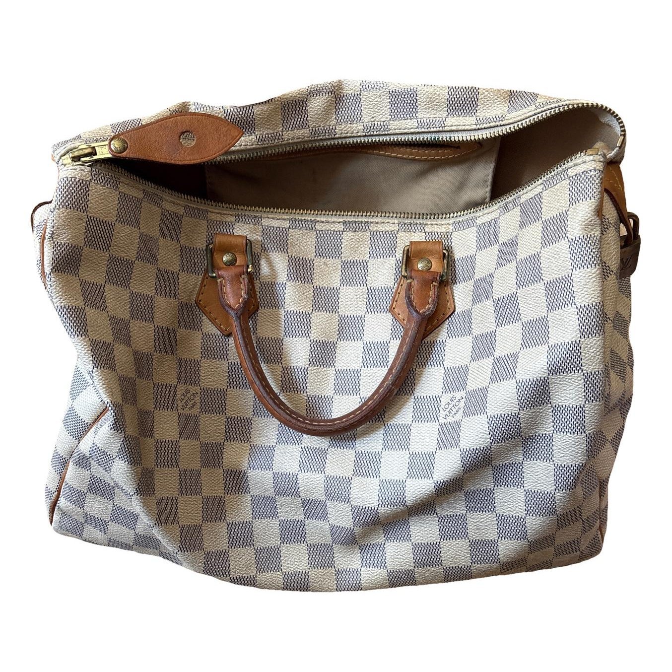 Speedy leather handbag