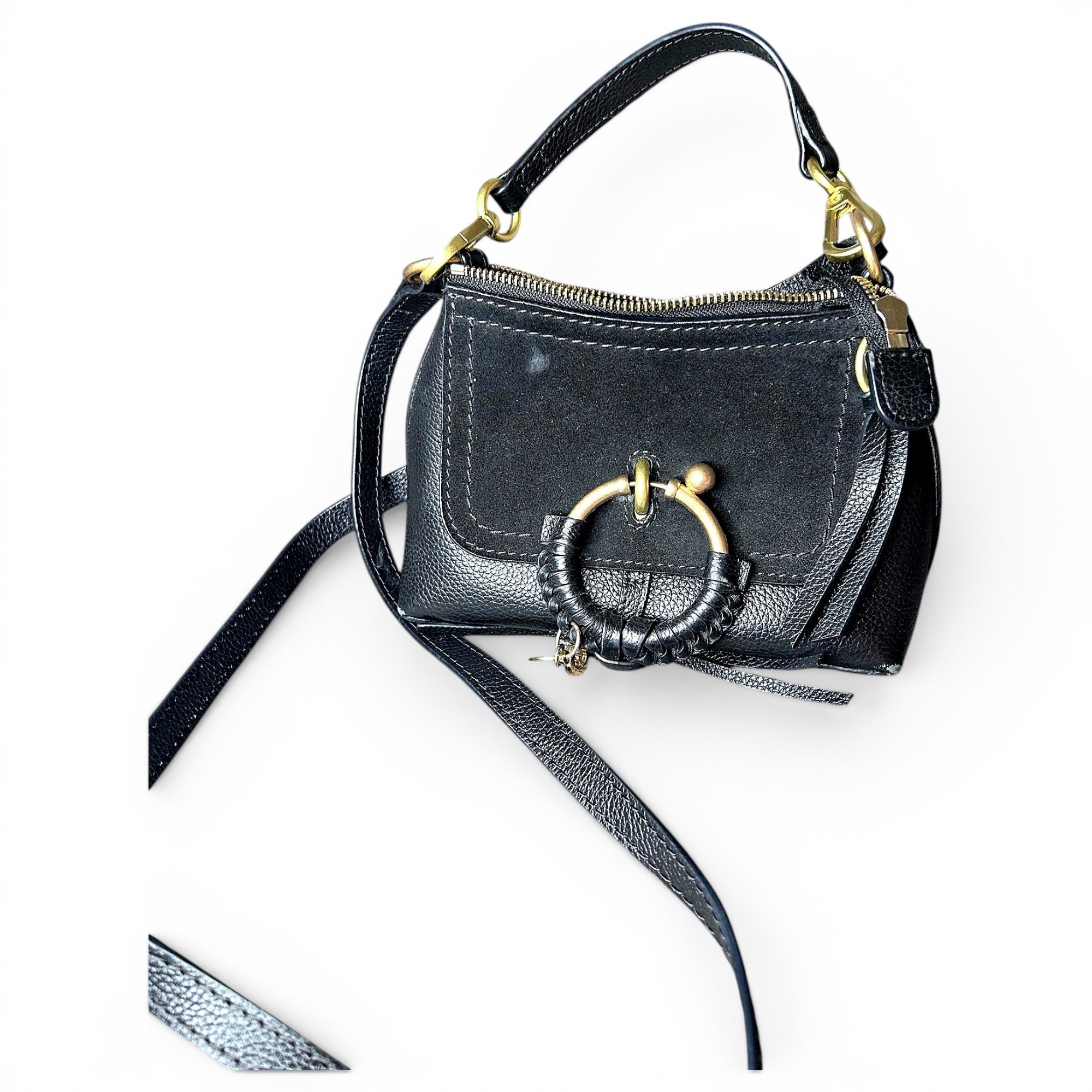 Joan leather crossbody bag
