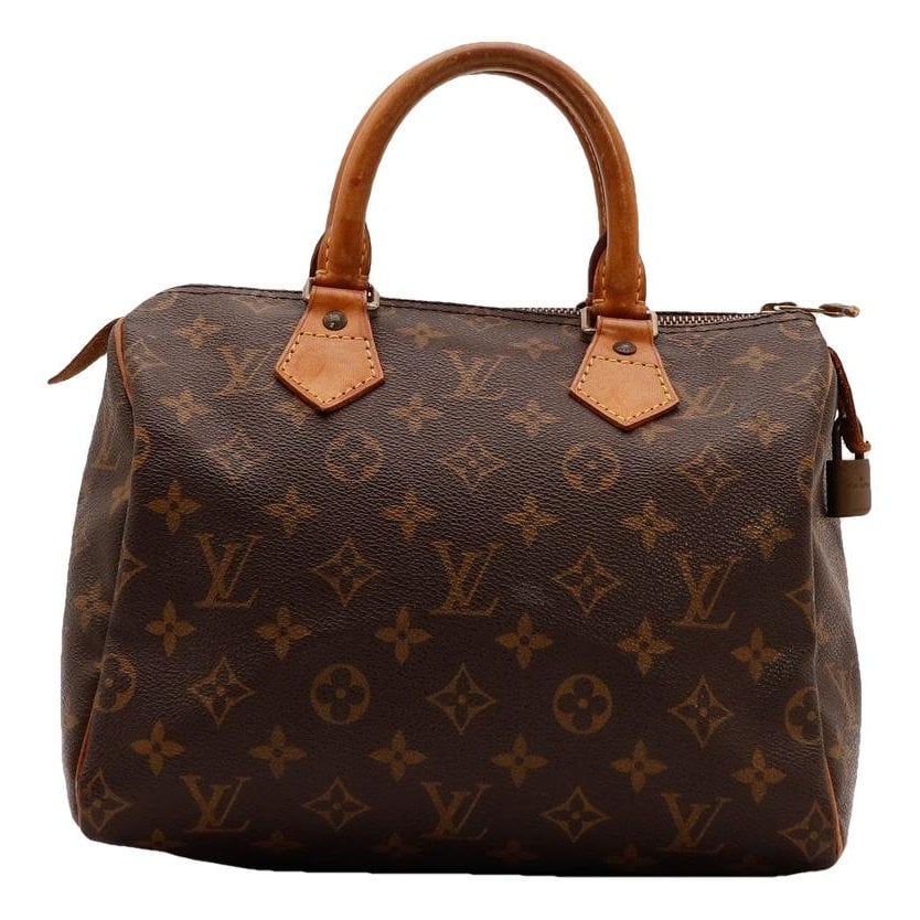 Speedy leather handbag
