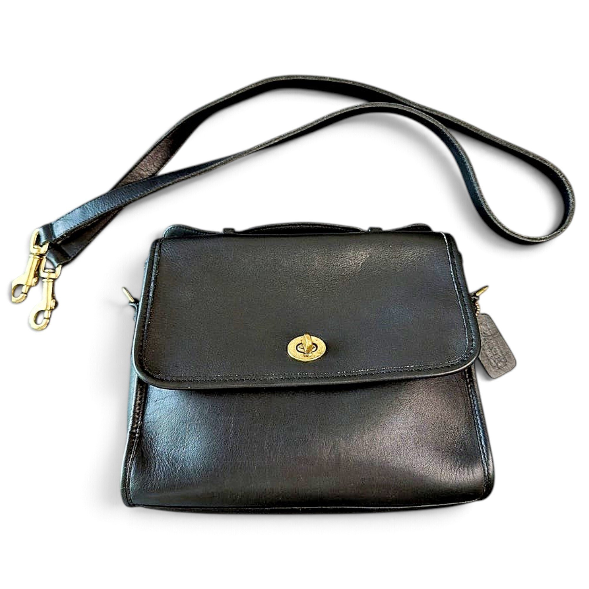 Signature Sufflette leather handbag