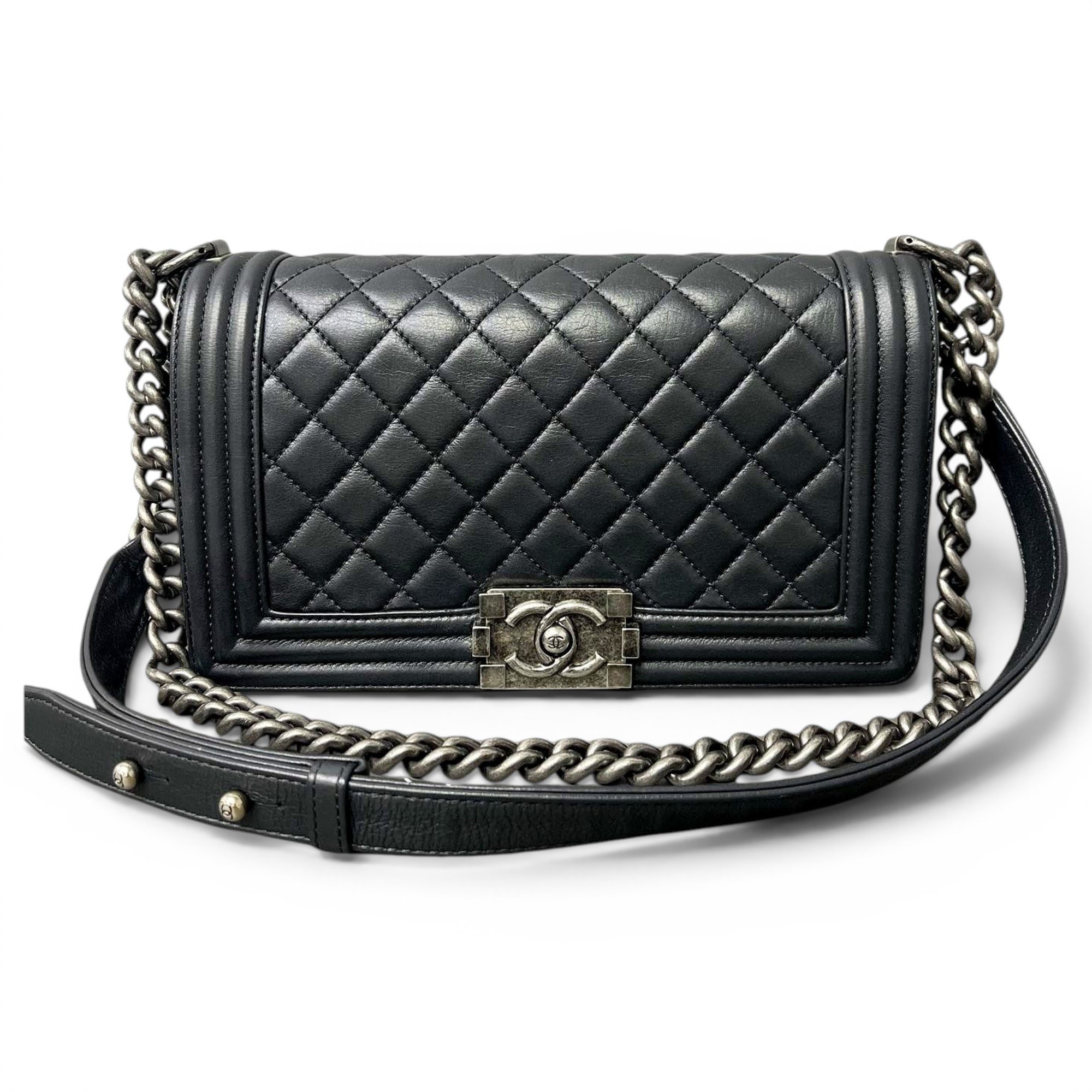 Boy leather handbag