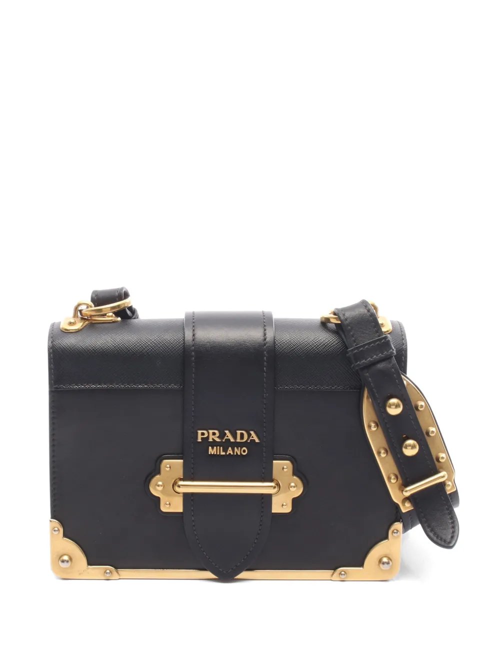 2010s Cahier Saffiano leather shoulder bag