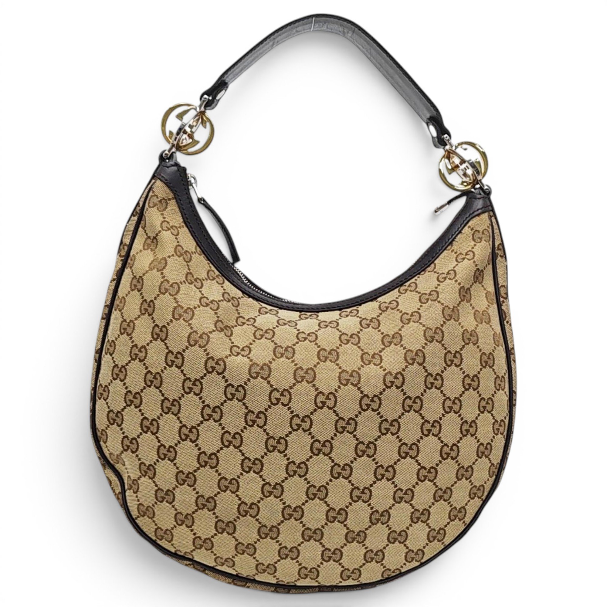 Gucci B cloth handbag