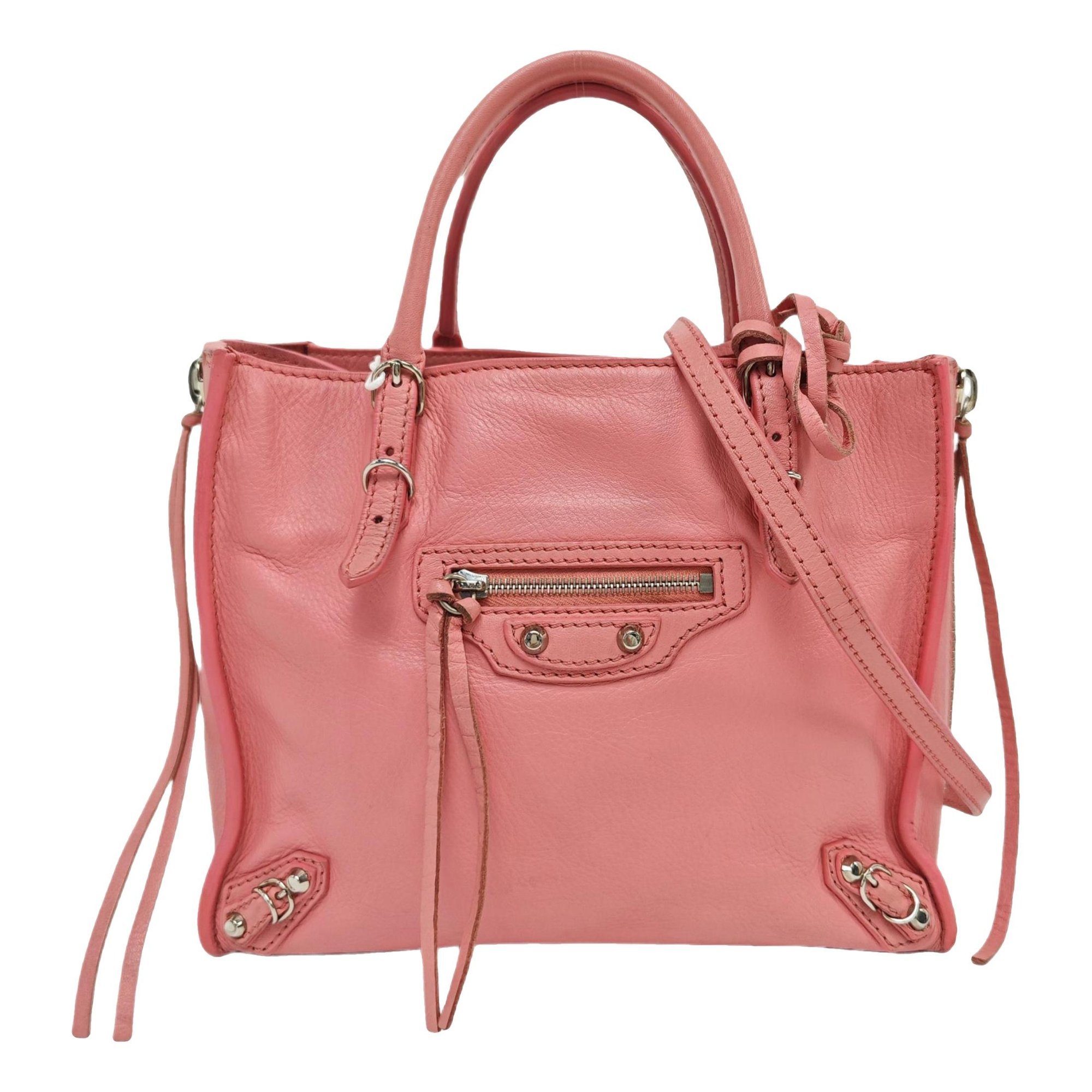 Balenciaga Papier leather crossbody bag
