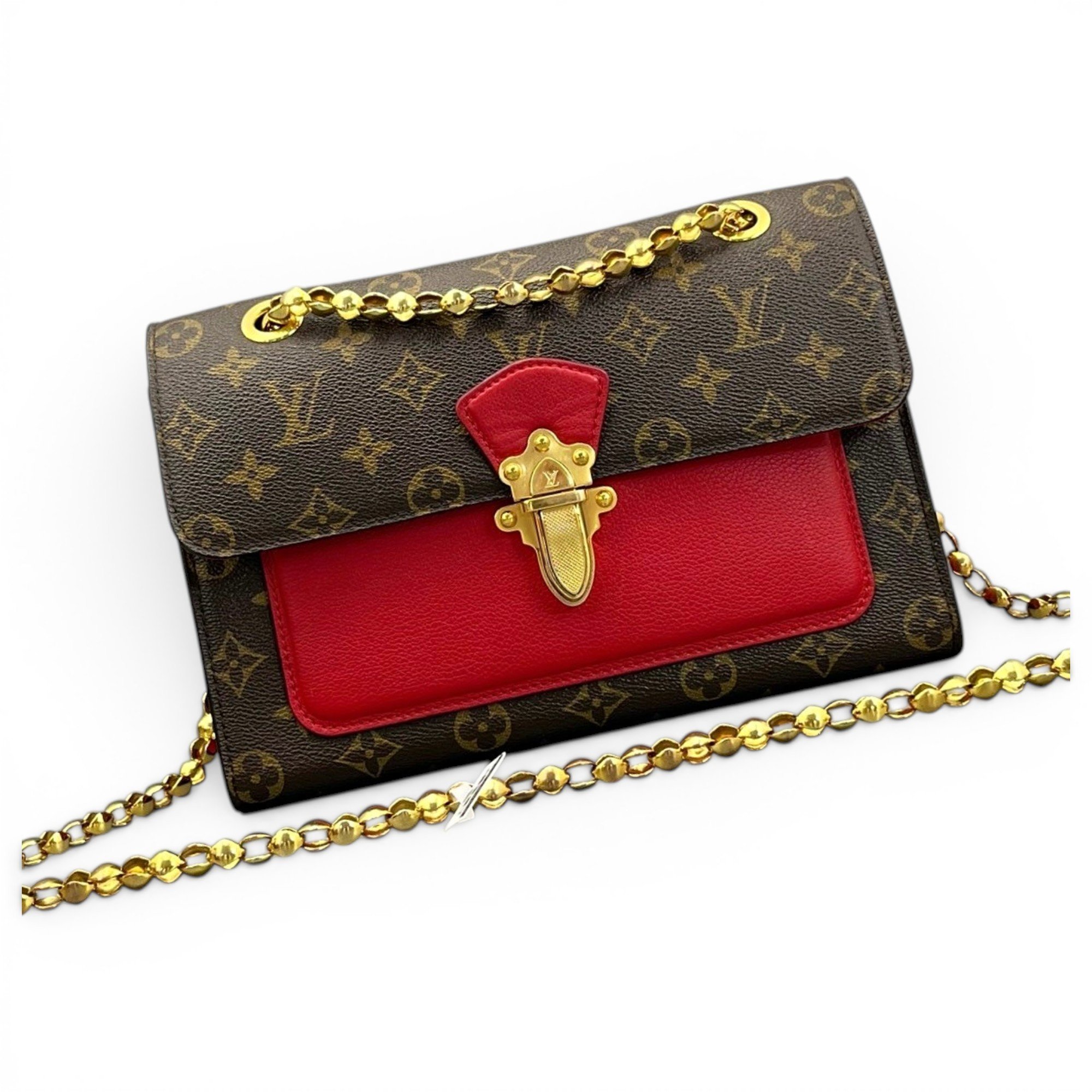 Victoire leather handbag
