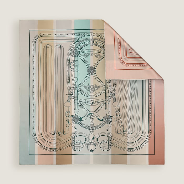 Grand Tralala Double Face Scarf 90