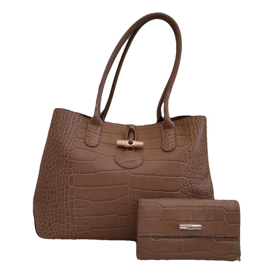 Roseau leather handbag