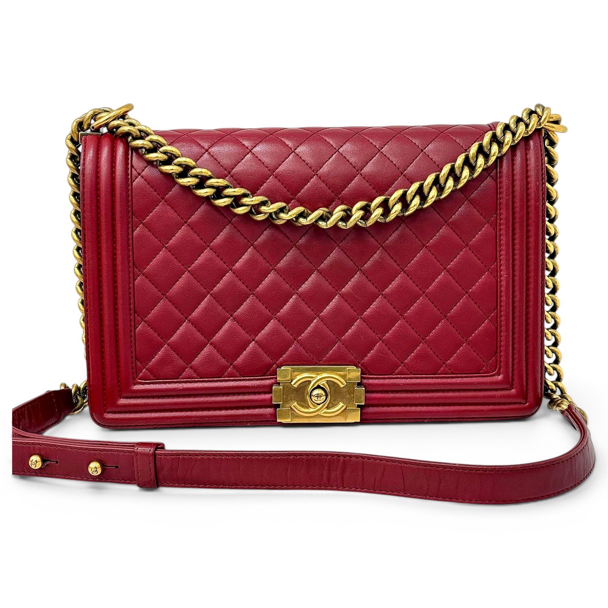 Boy leather handbag