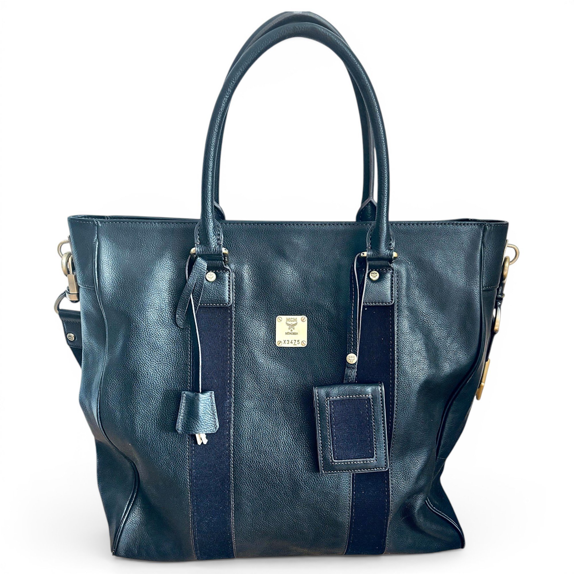 Anya leather tote