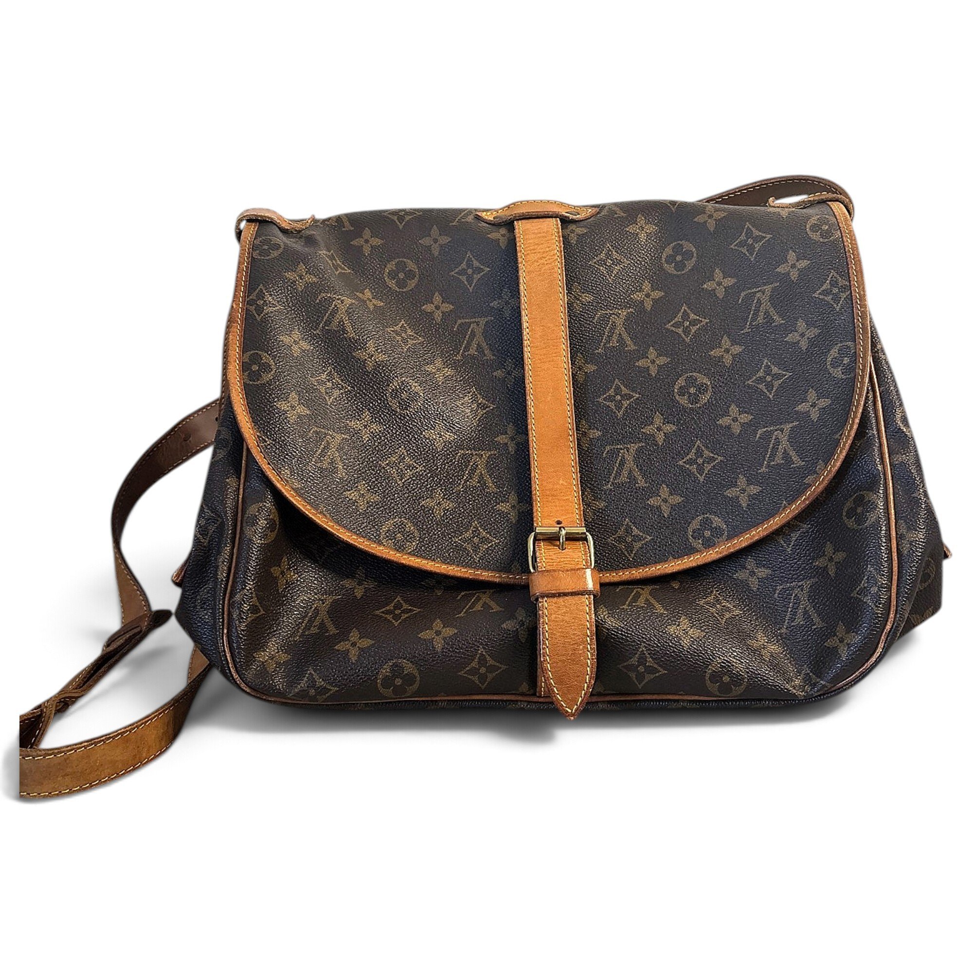 Louis Vuitton Saumur leather crossbody bag