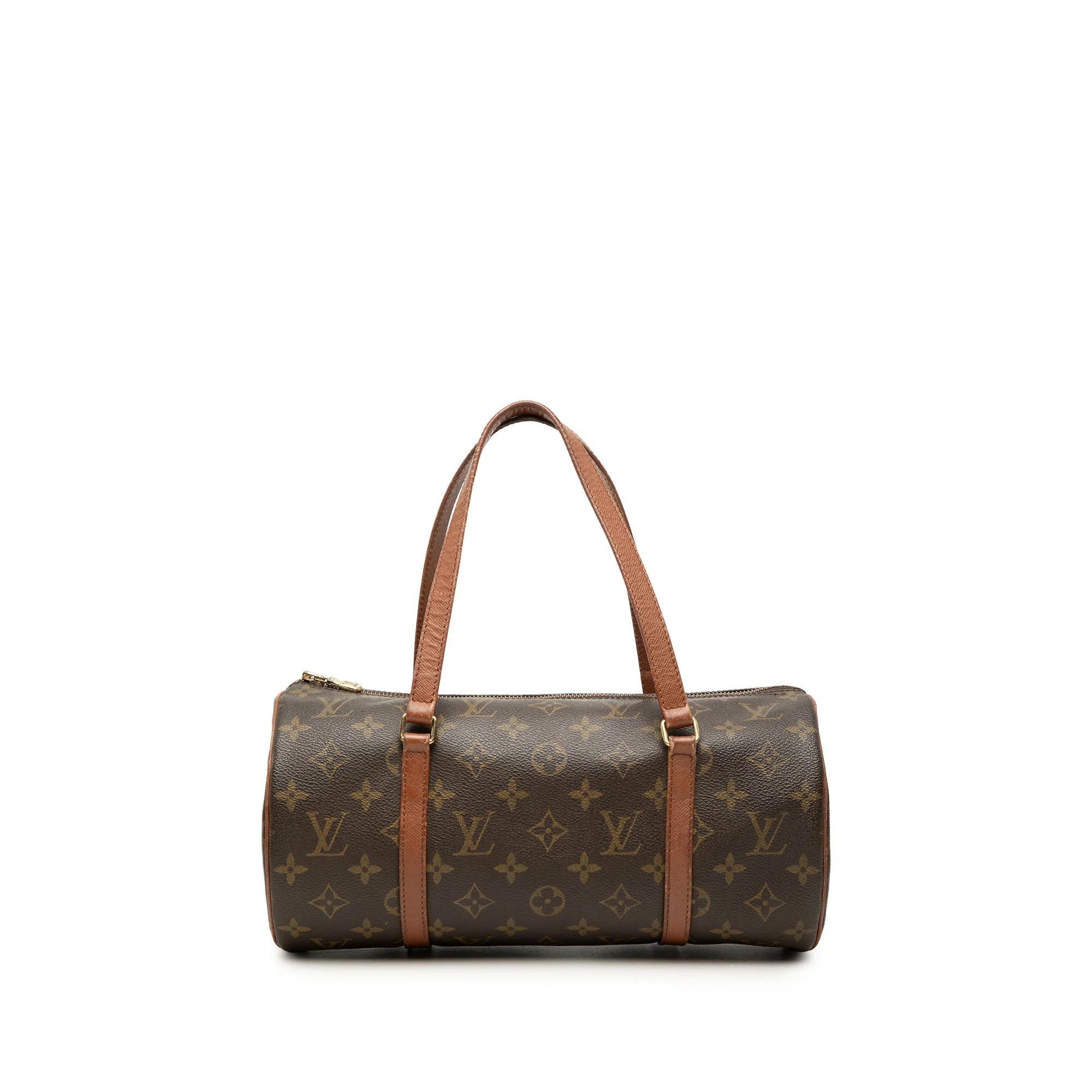 Papillon leather handbag