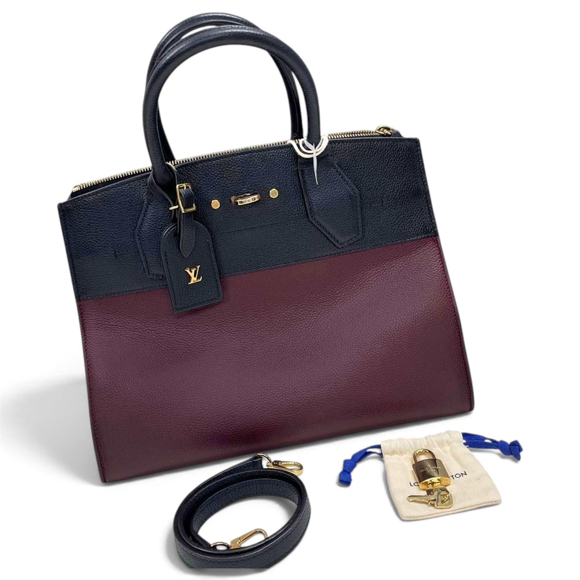 City Steamer leather handbag